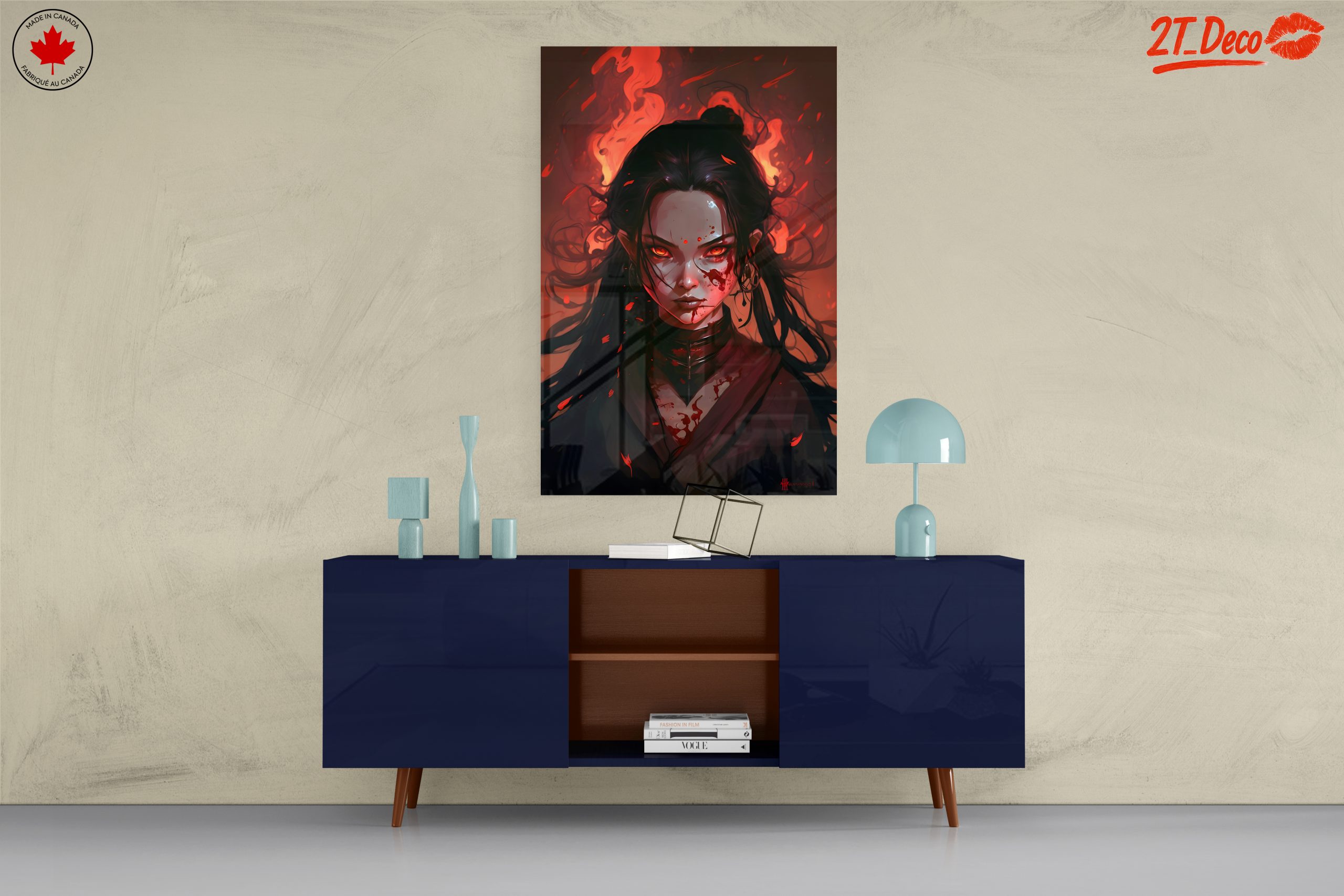 Intense Dynamic Fantasy Character Artwork - Image 8