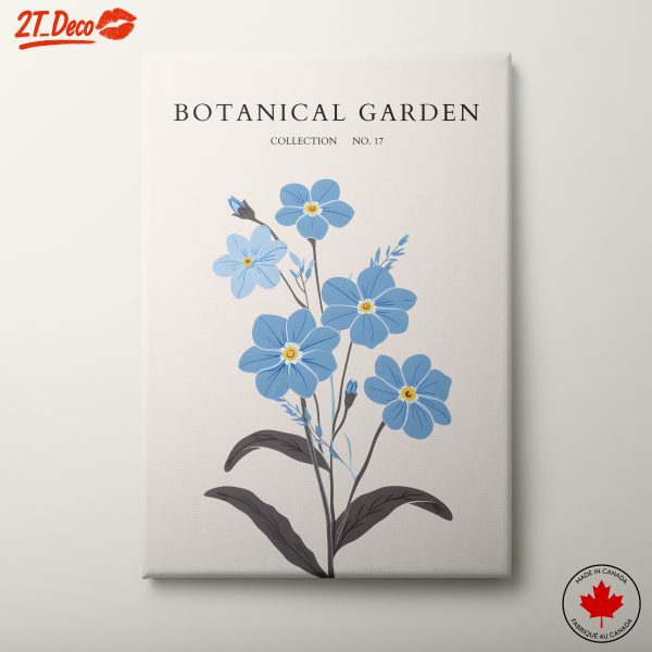 Botanical Garden Floral Artwork