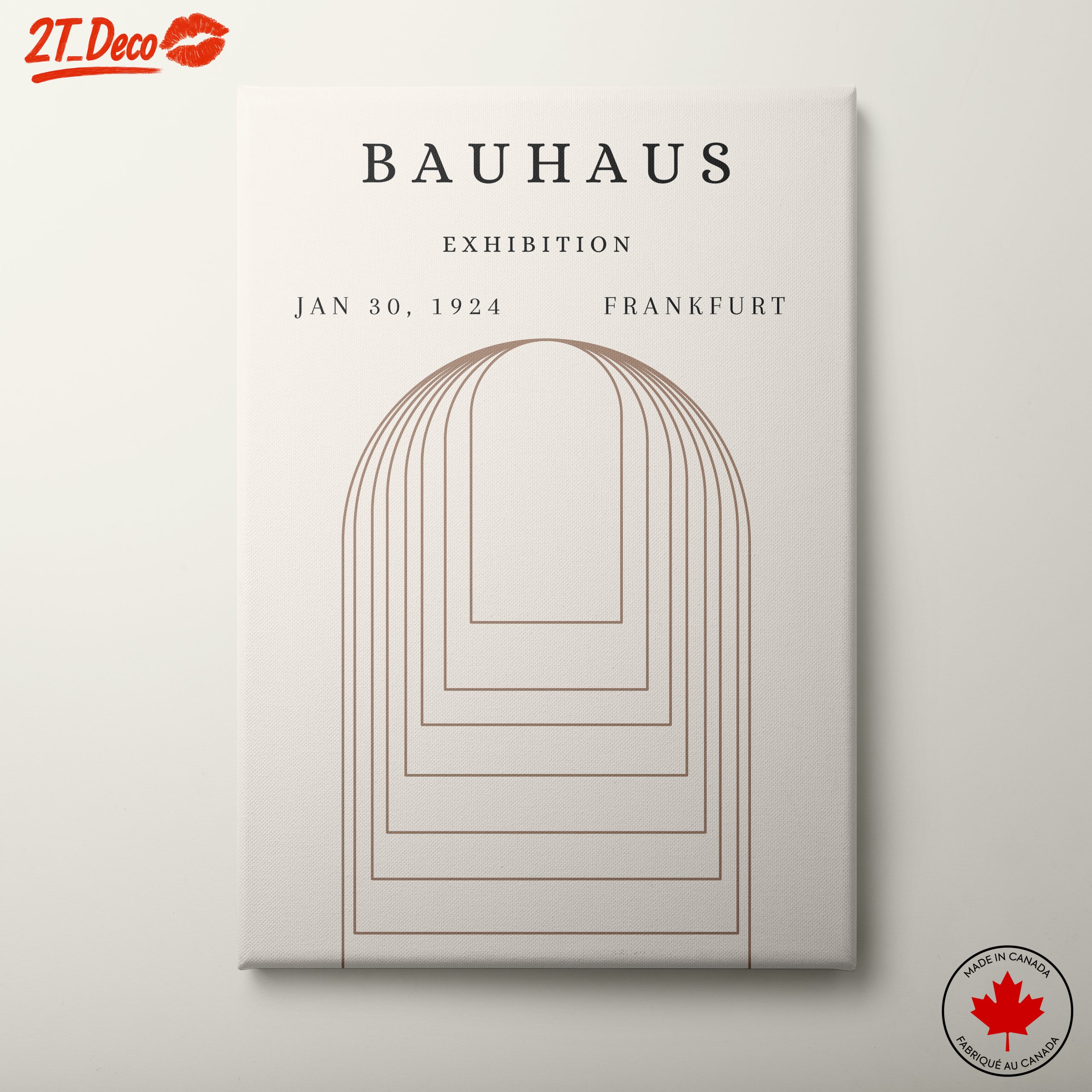 Bauhaus Exhibition Poster from 1924
