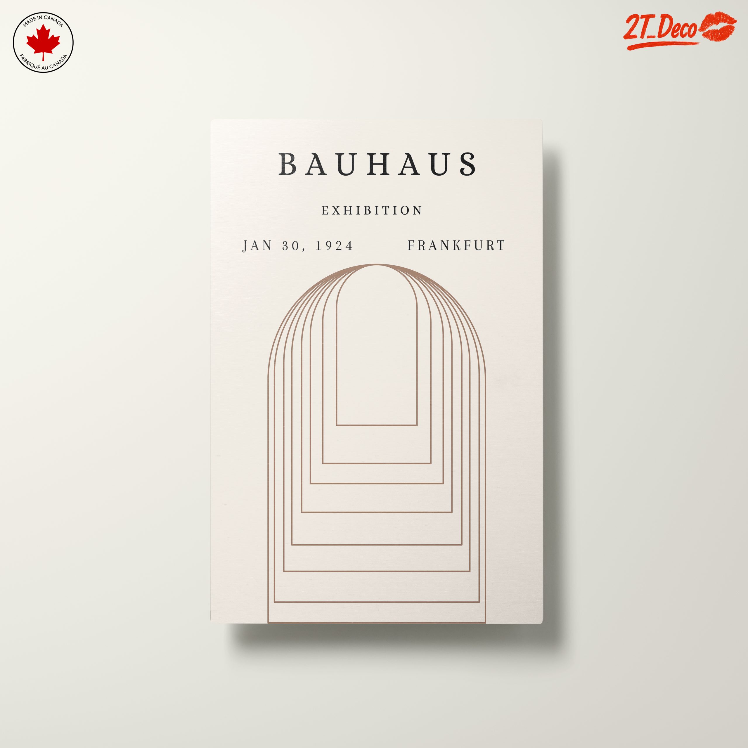 Bauhaus Exhibition Poster from 1924 - Image 10