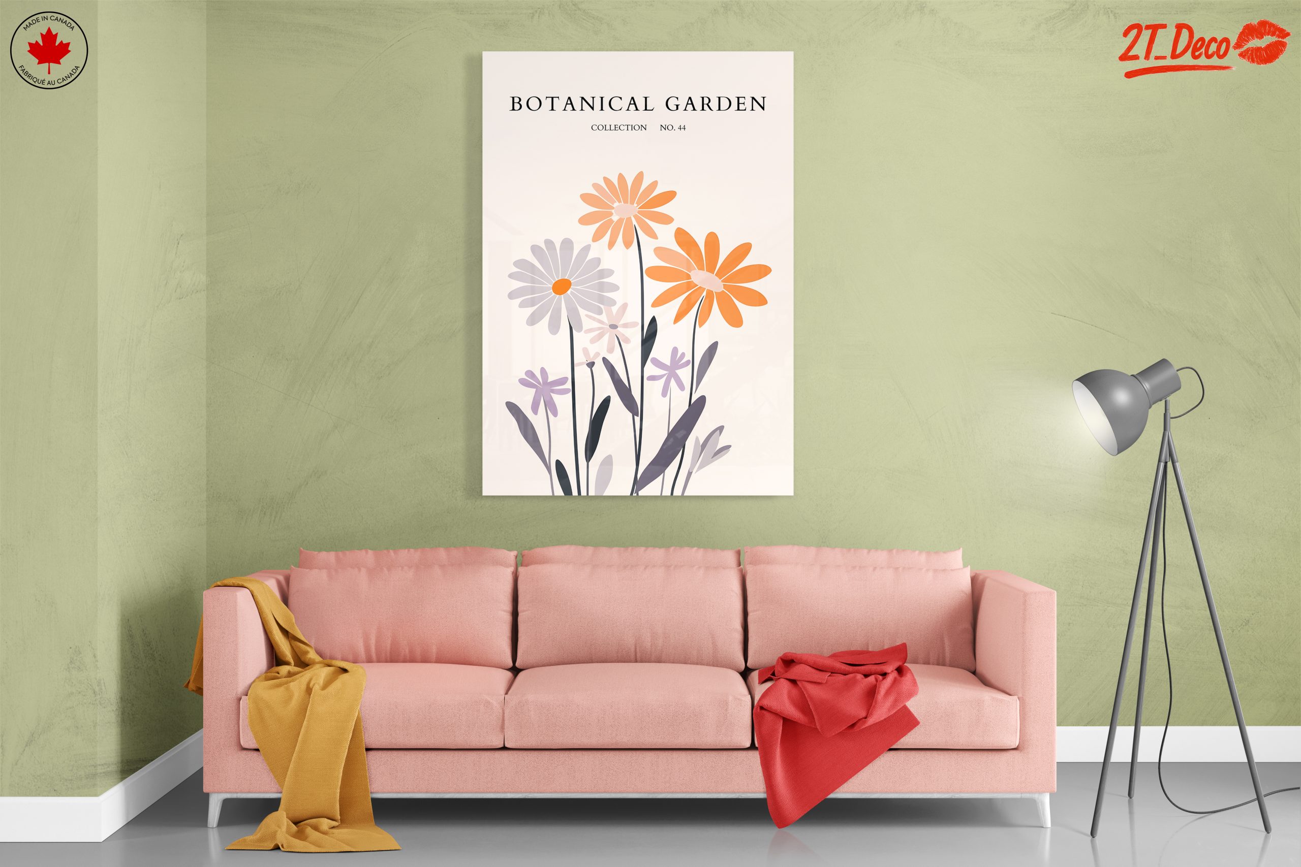 Stylized Floral Art for Home Decor 2 - Image 7