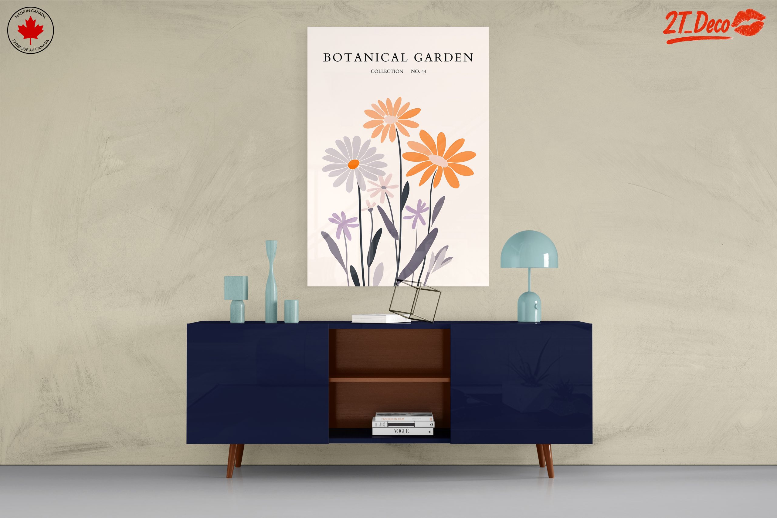 Stylized Floral Art for Home Decor 2 - Image 8