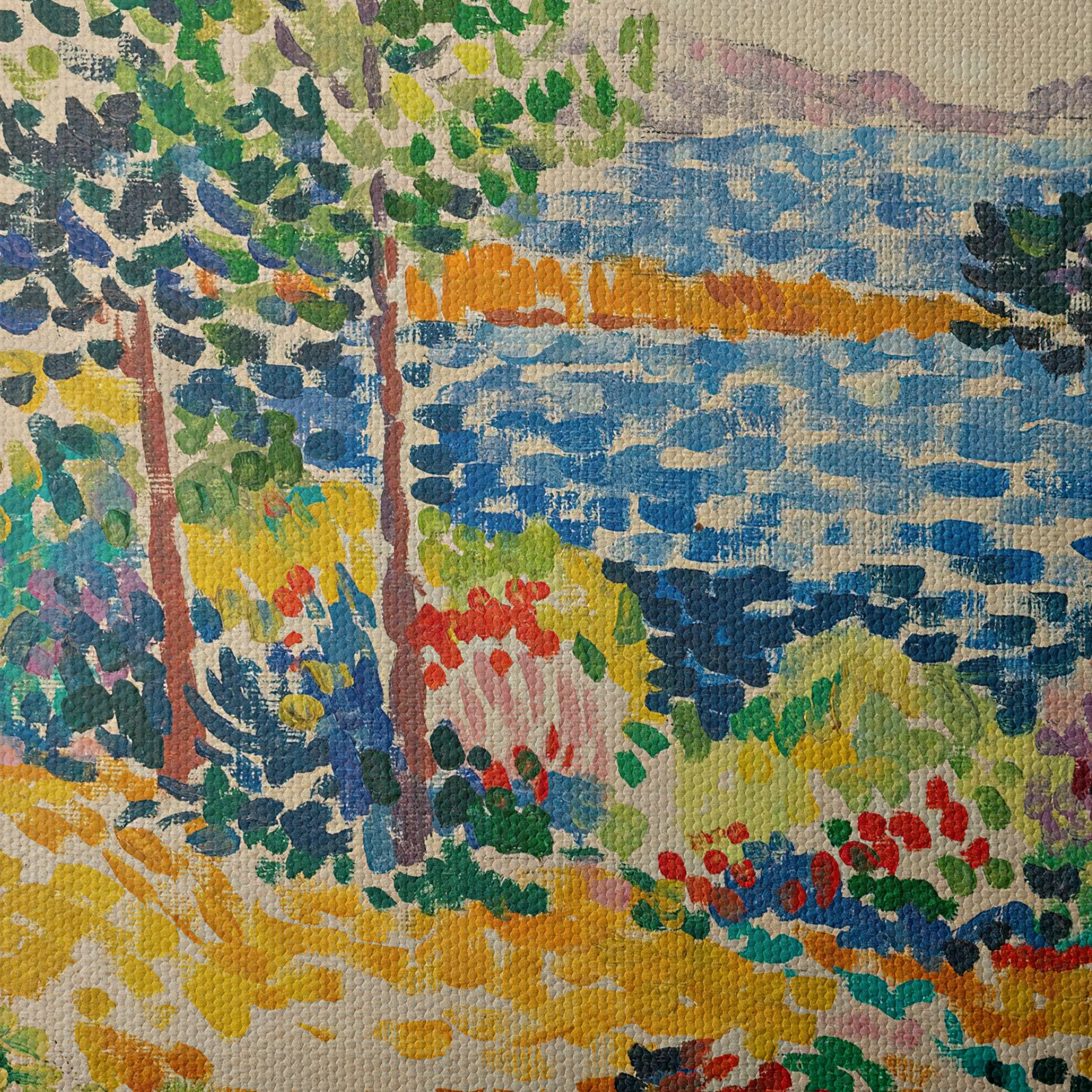Vibrant Nature Landscape with Trees and Water - Image 4