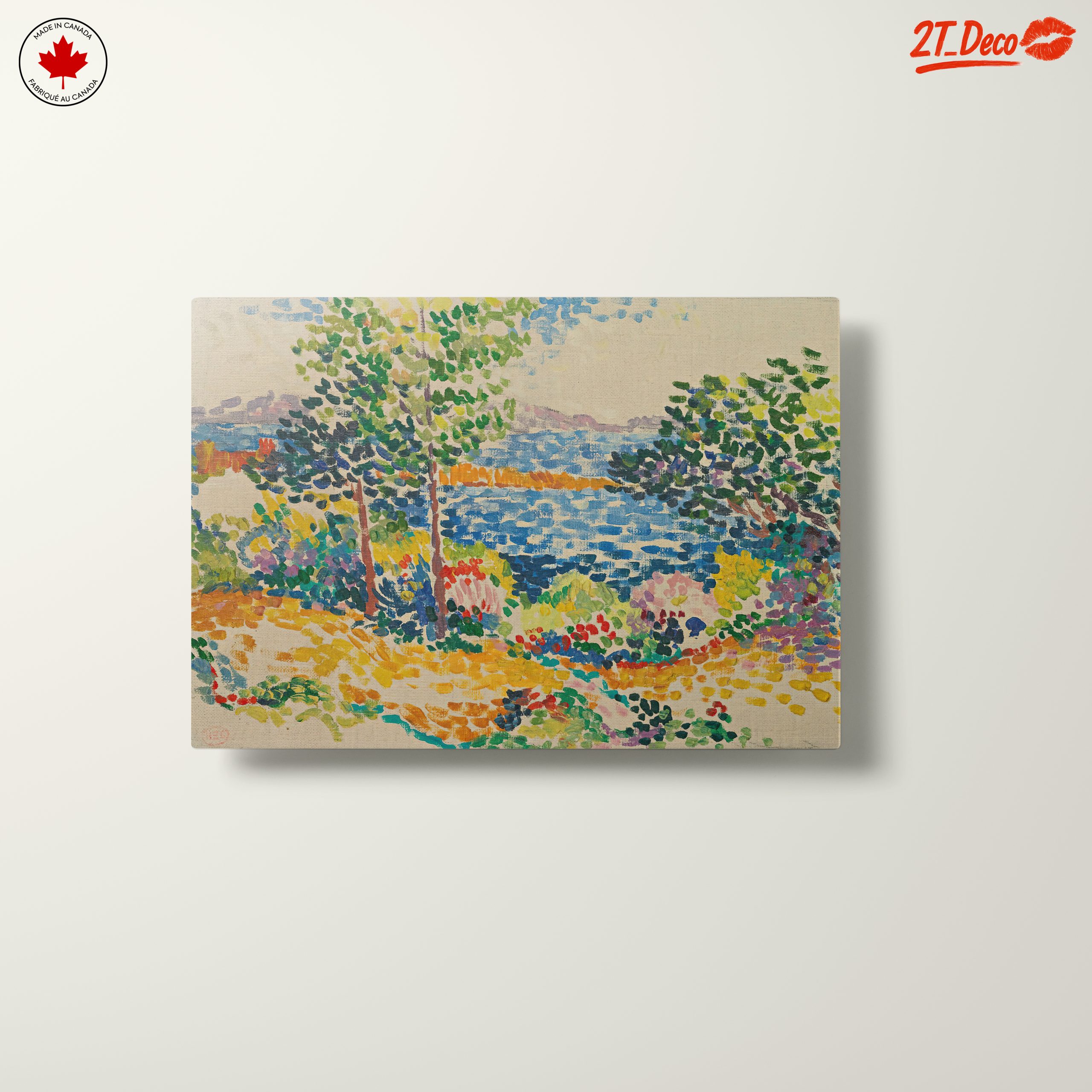 Vibrant Nature Landscape with Trees and Water - Image 10