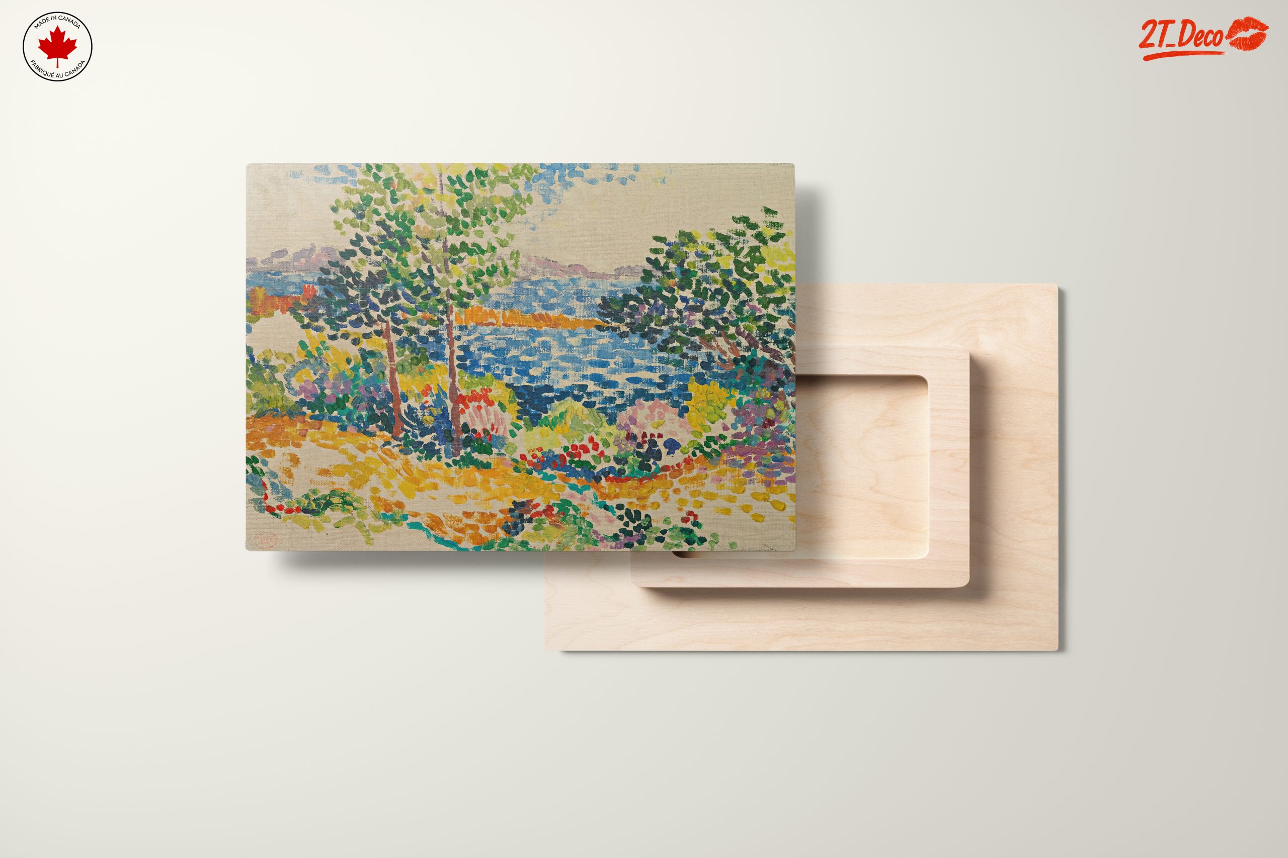 Vibrant Nature Landscape with Trees and Water - Image 11