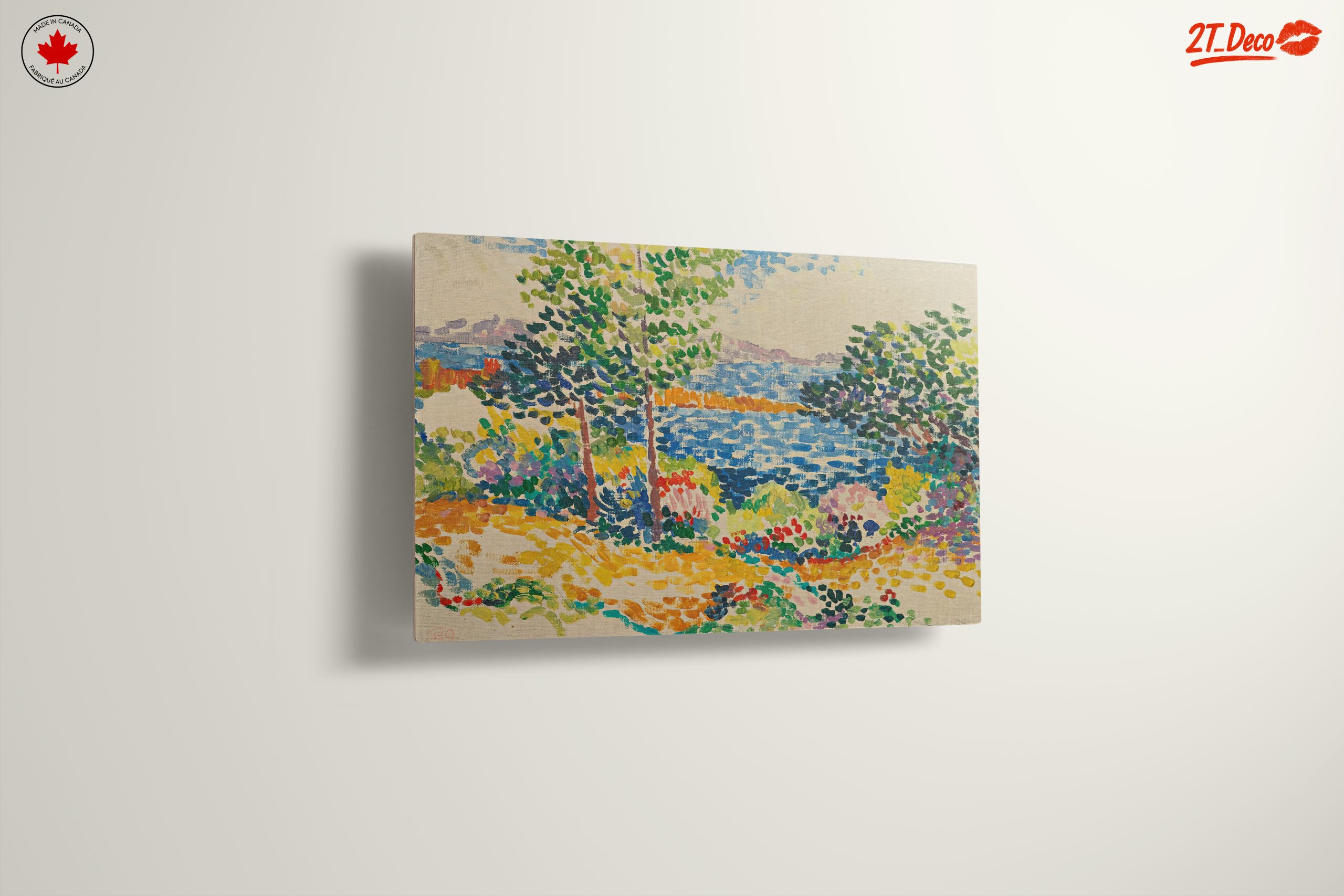 Vibrant Nature Landscape with Trees and Water - Image 13
