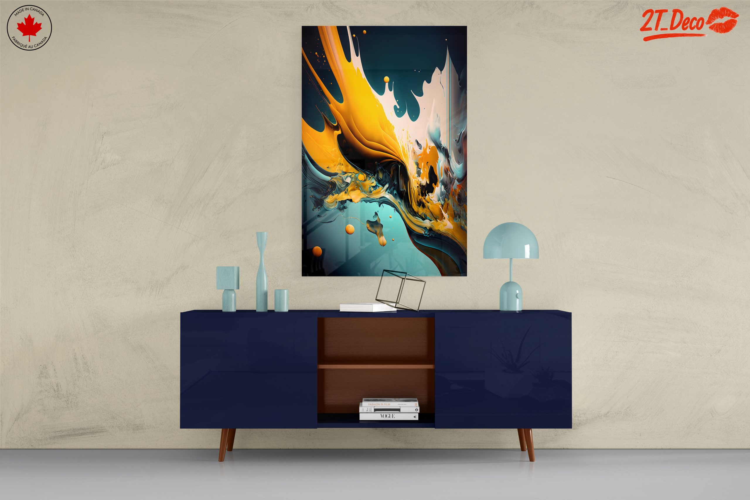 Vibrant Colorful Abstract Composition 5 - Image 8