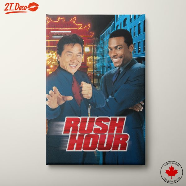 Rush Hour Action Comedy Movie Art