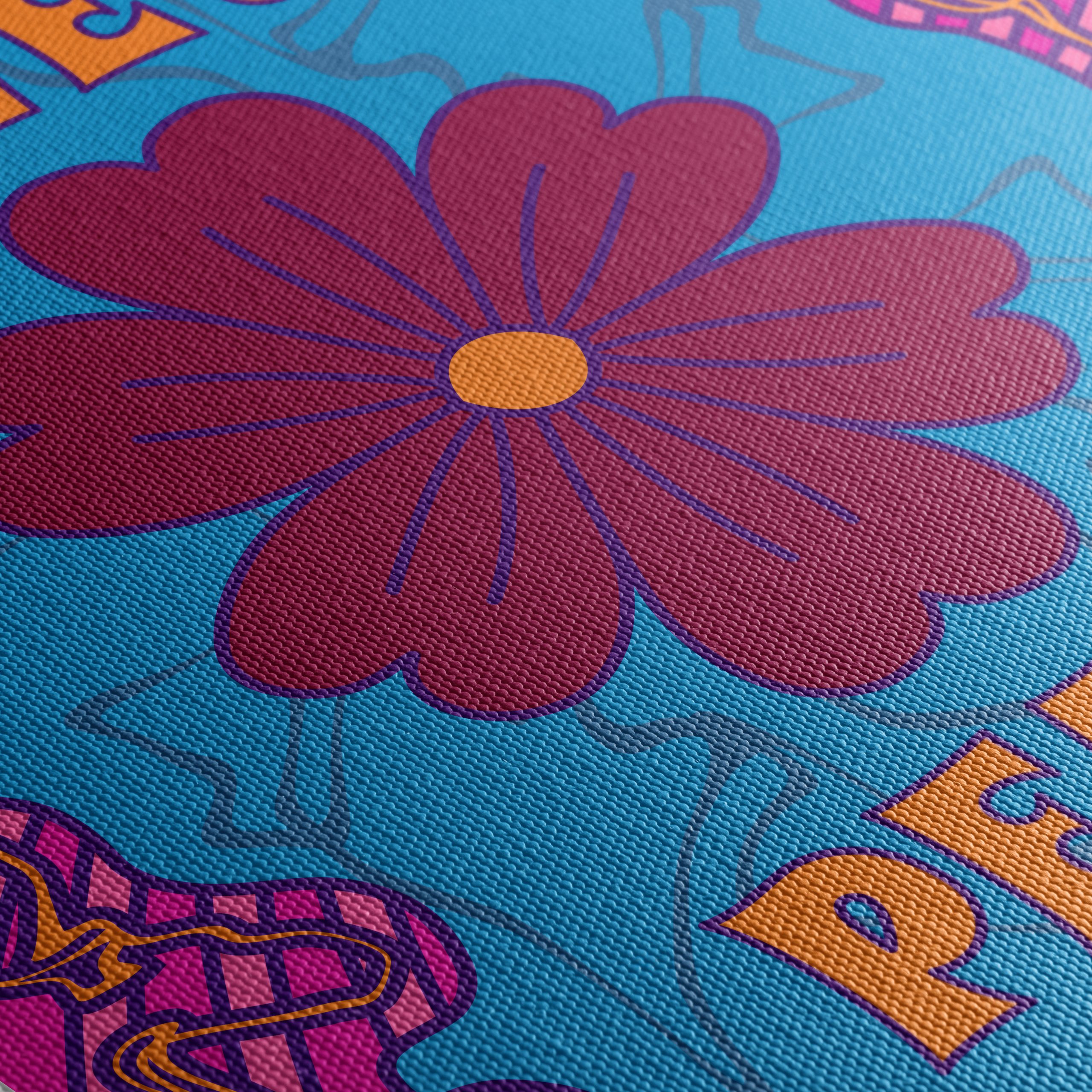 Colorful Love and Peace Pop Art - Image 5