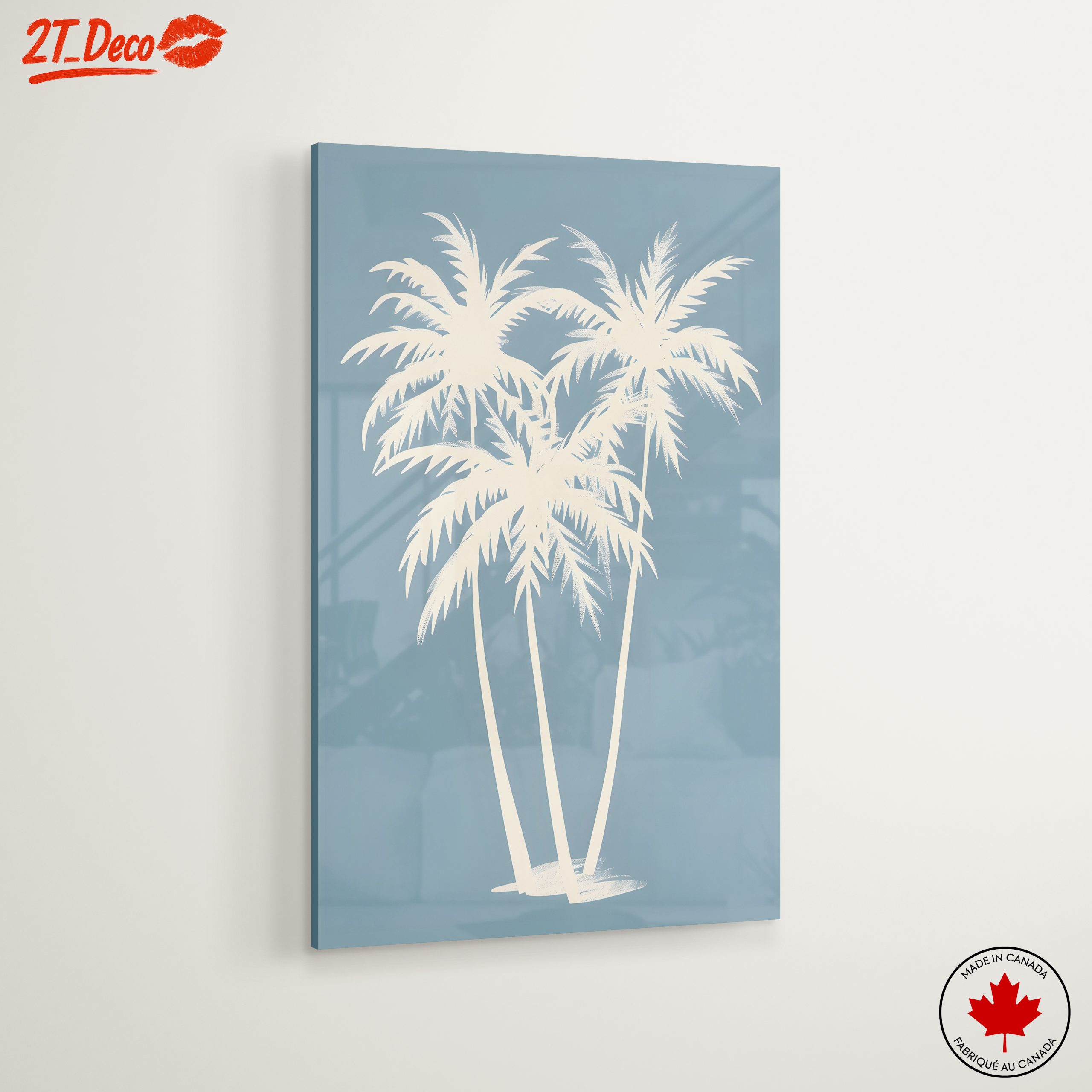 Stylized Palm Trees Art for Modern Spaces - Image 6