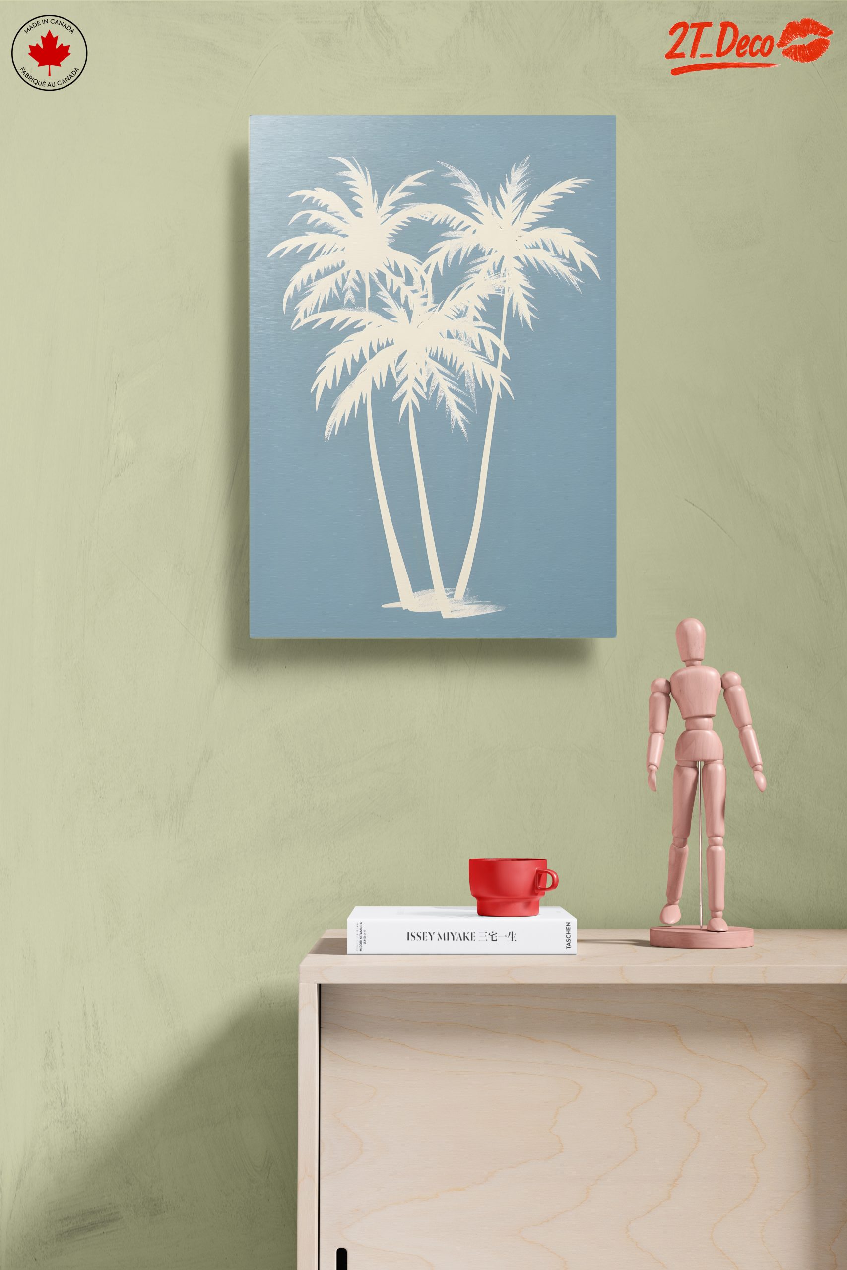 Stylized Palm Trees Art for Modern Spaces - Image 14