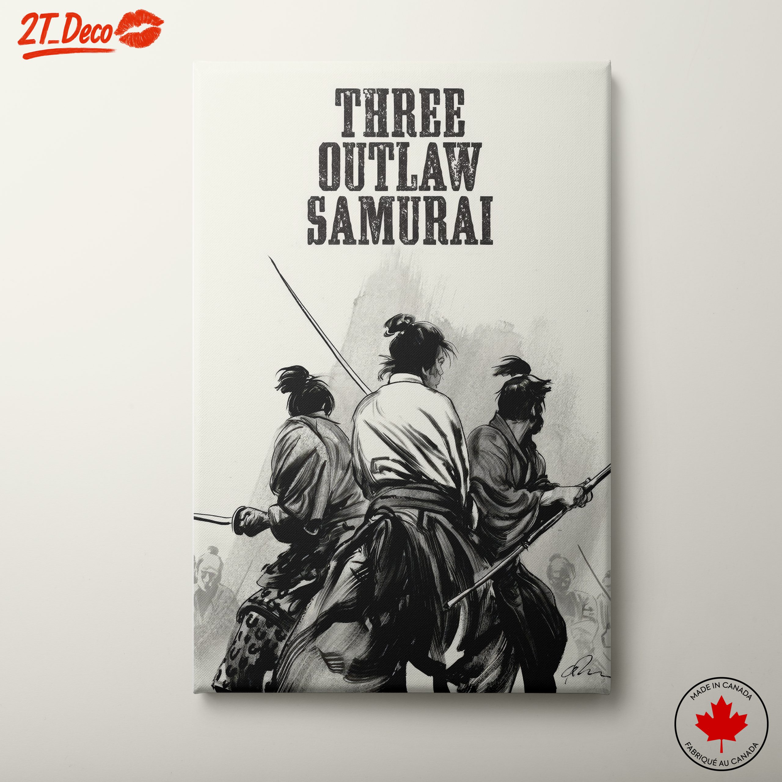 Three Outlaw Samurai Character Art