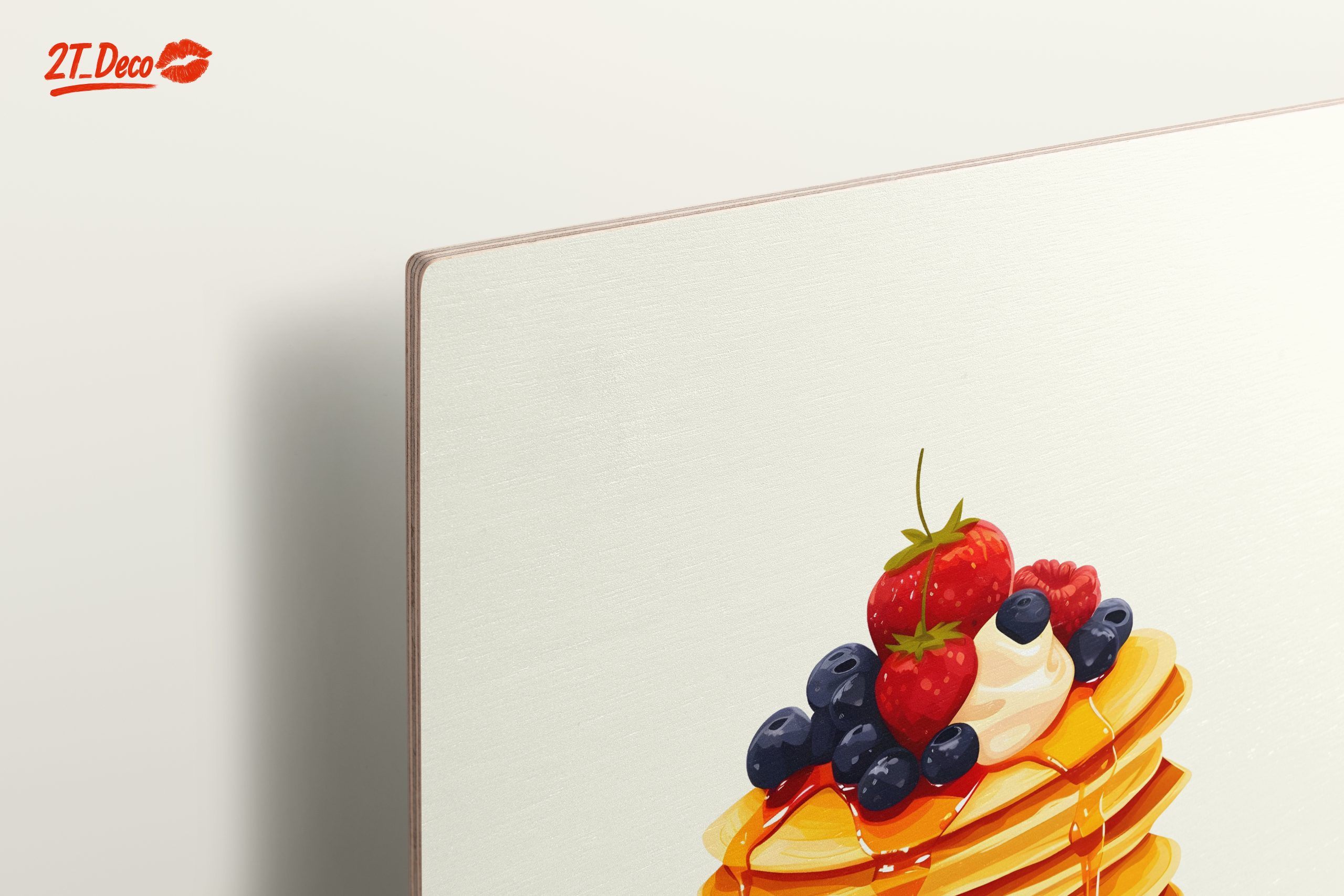 Colorful Stack of Pancakes with Berries - Image 15