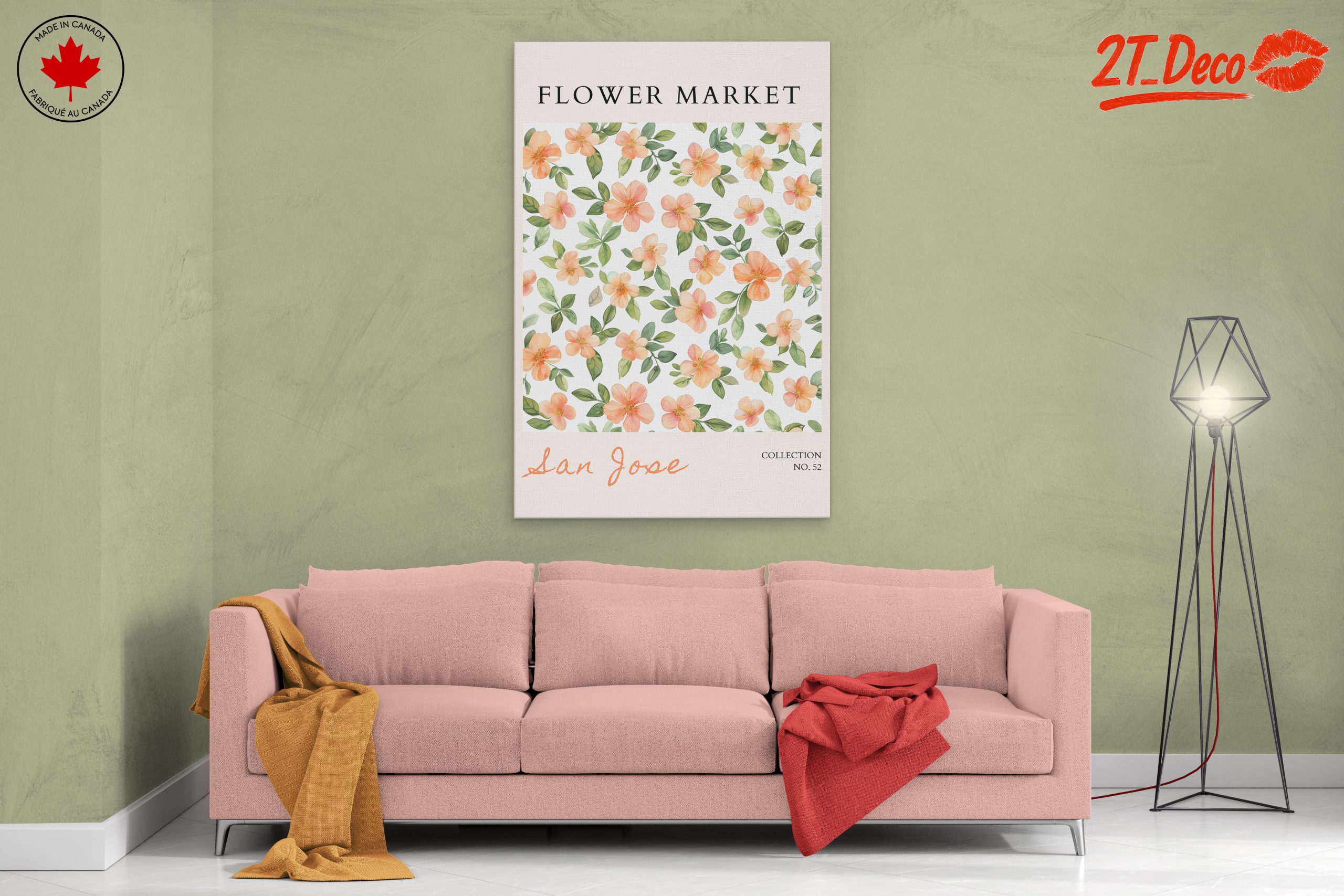 Flower Market Botanical Art 7 - Image 2