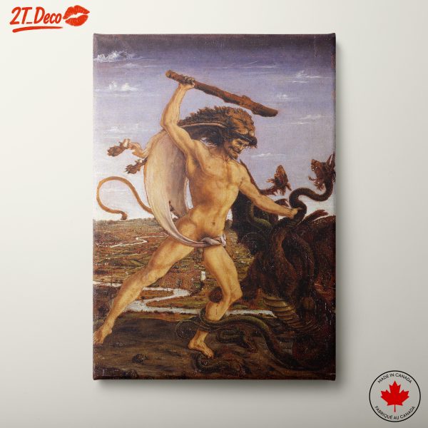 Epic Battle of Heroes in Historical Art