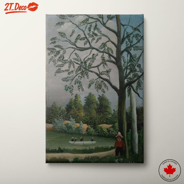 Lush Botanical Landscape with Tree