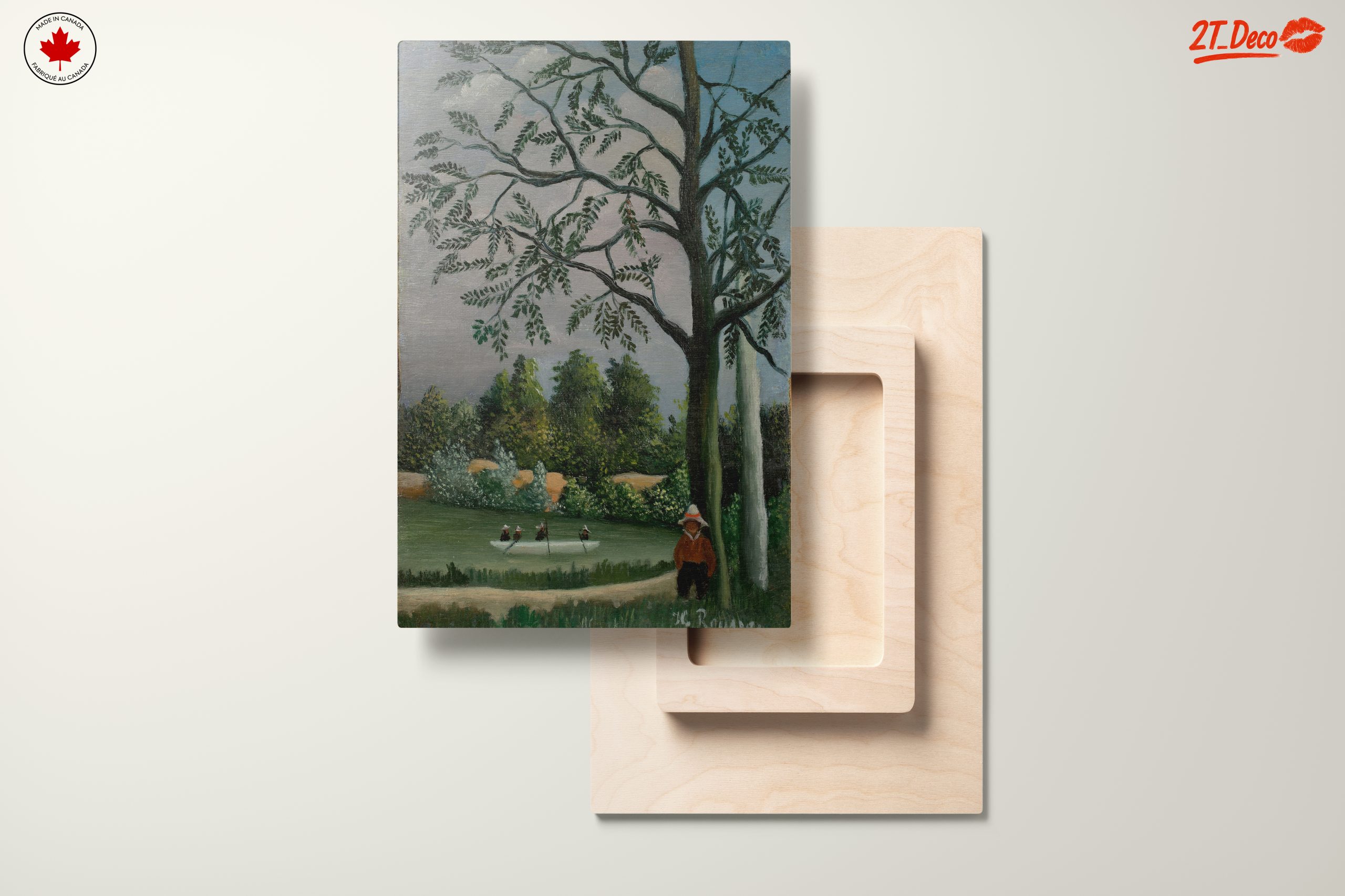 Lush Botanical Landscape with Tree - Image 11
