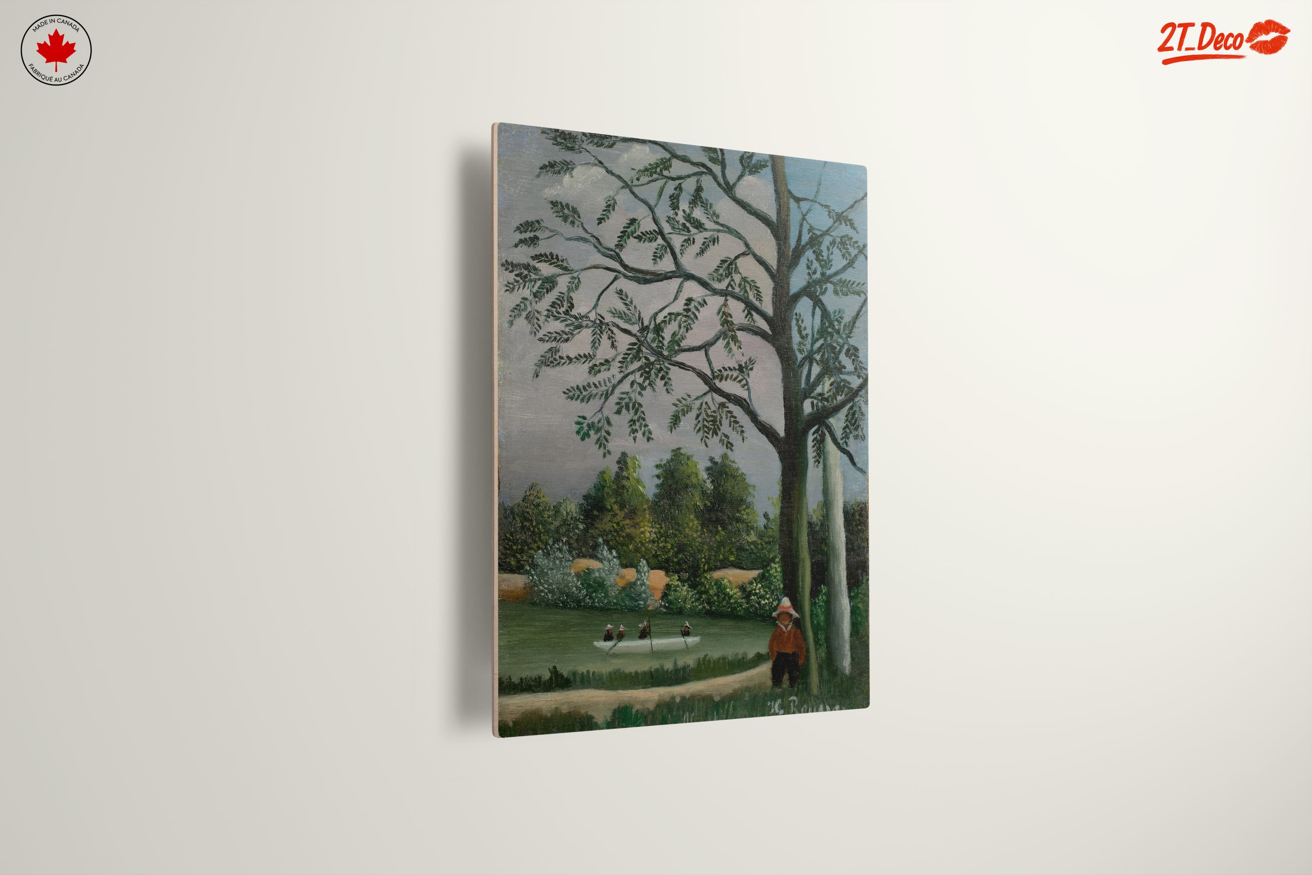 Lush Botanical Landscape with Tree - Image 13