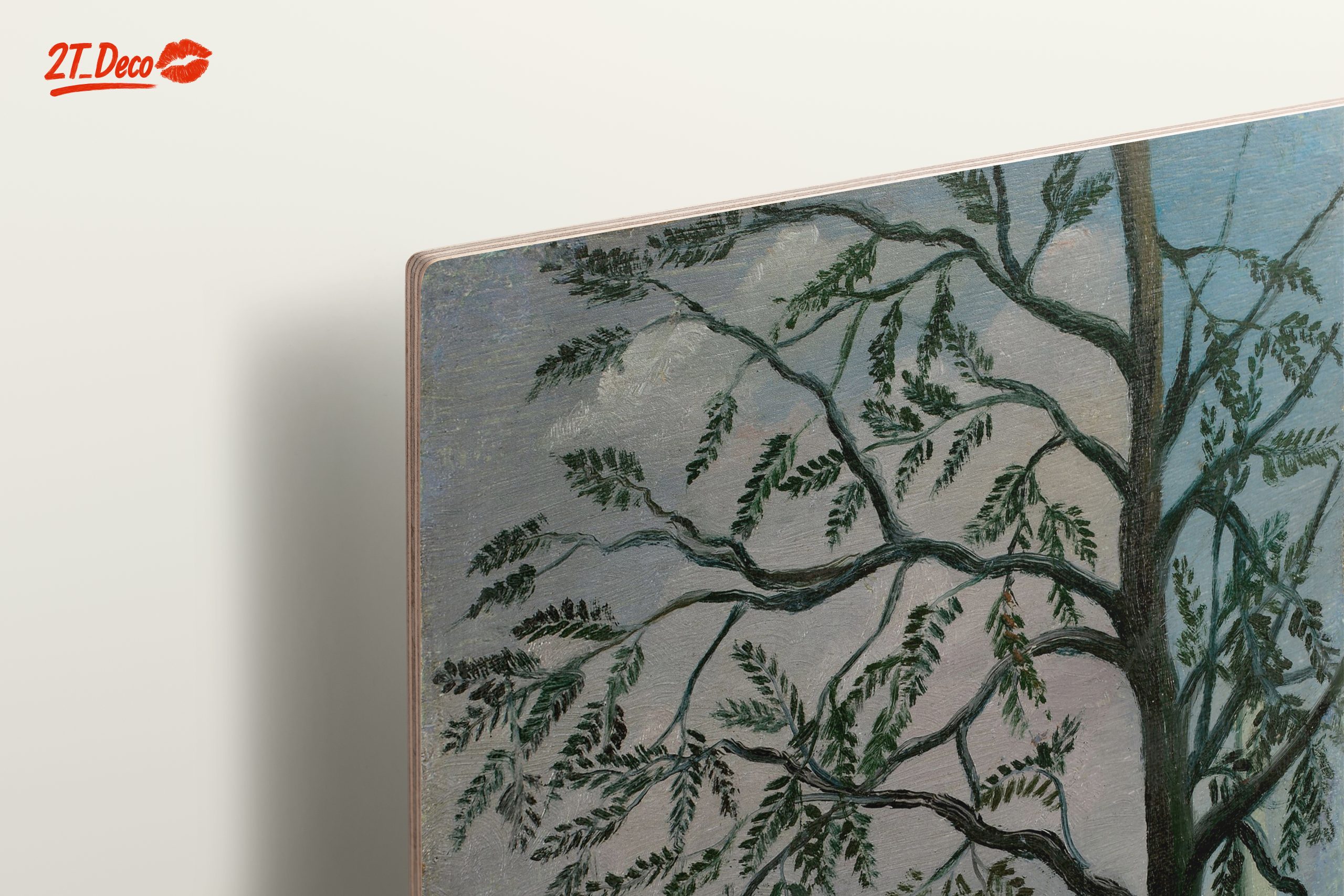 Lush Botanical Landscape with Tree - Image 15