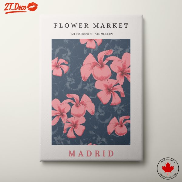 Flower Market Art Exhibition Design