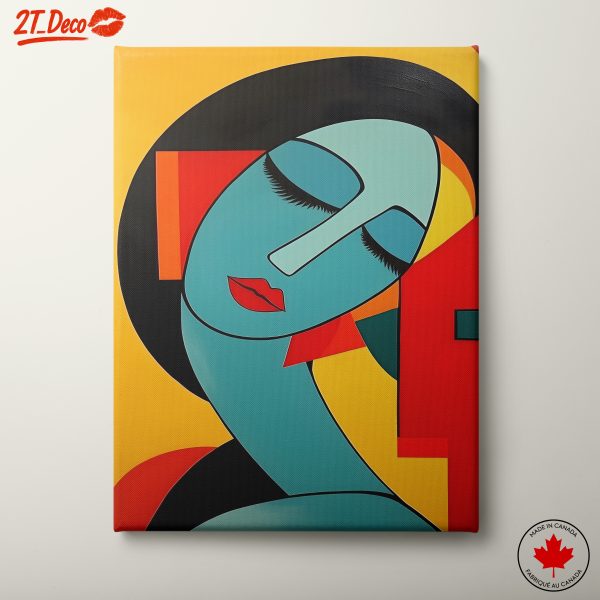 Vibrant Contemporary Portrait of a Figure