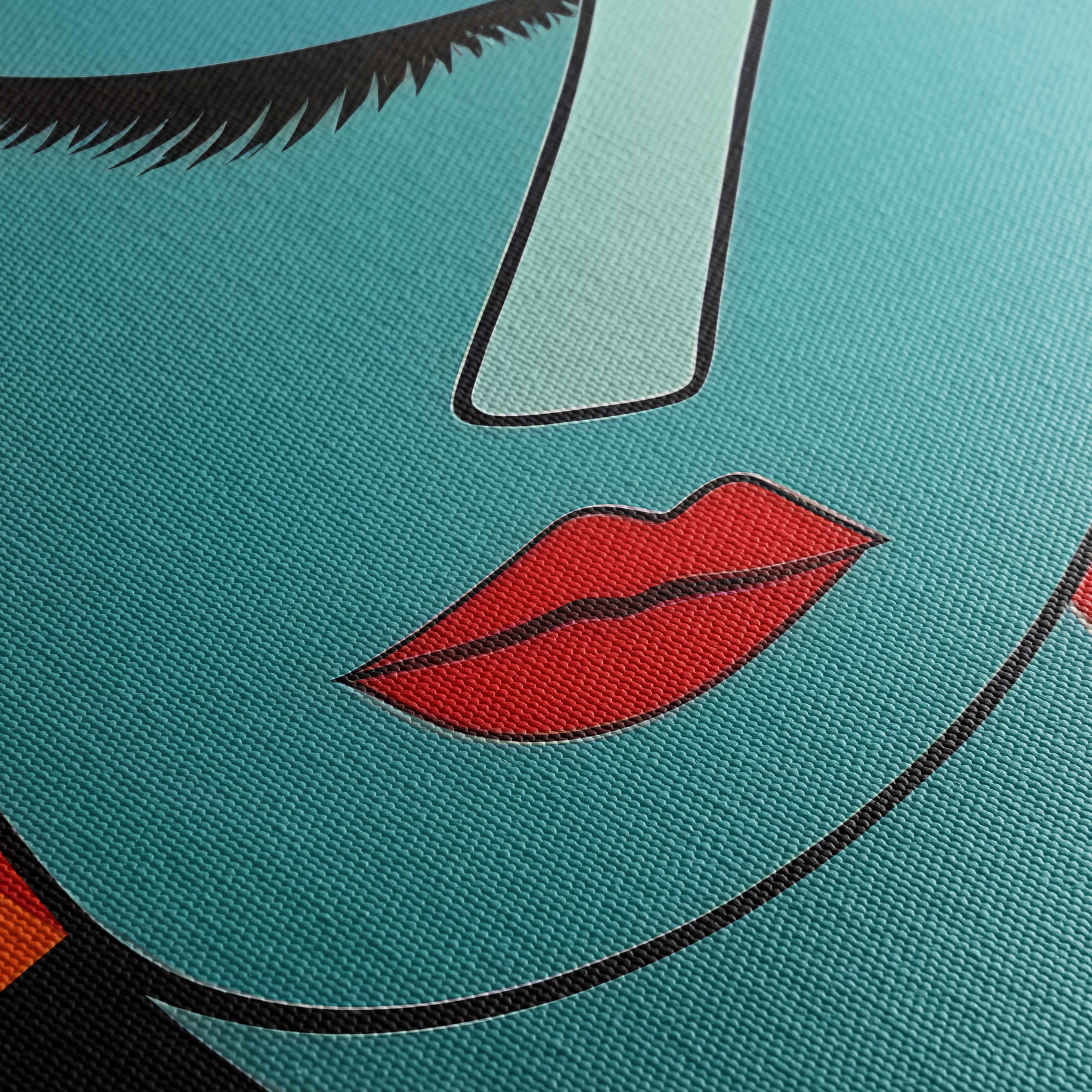 Vibrant Contemporary Portrait of a Figure - Image 5
