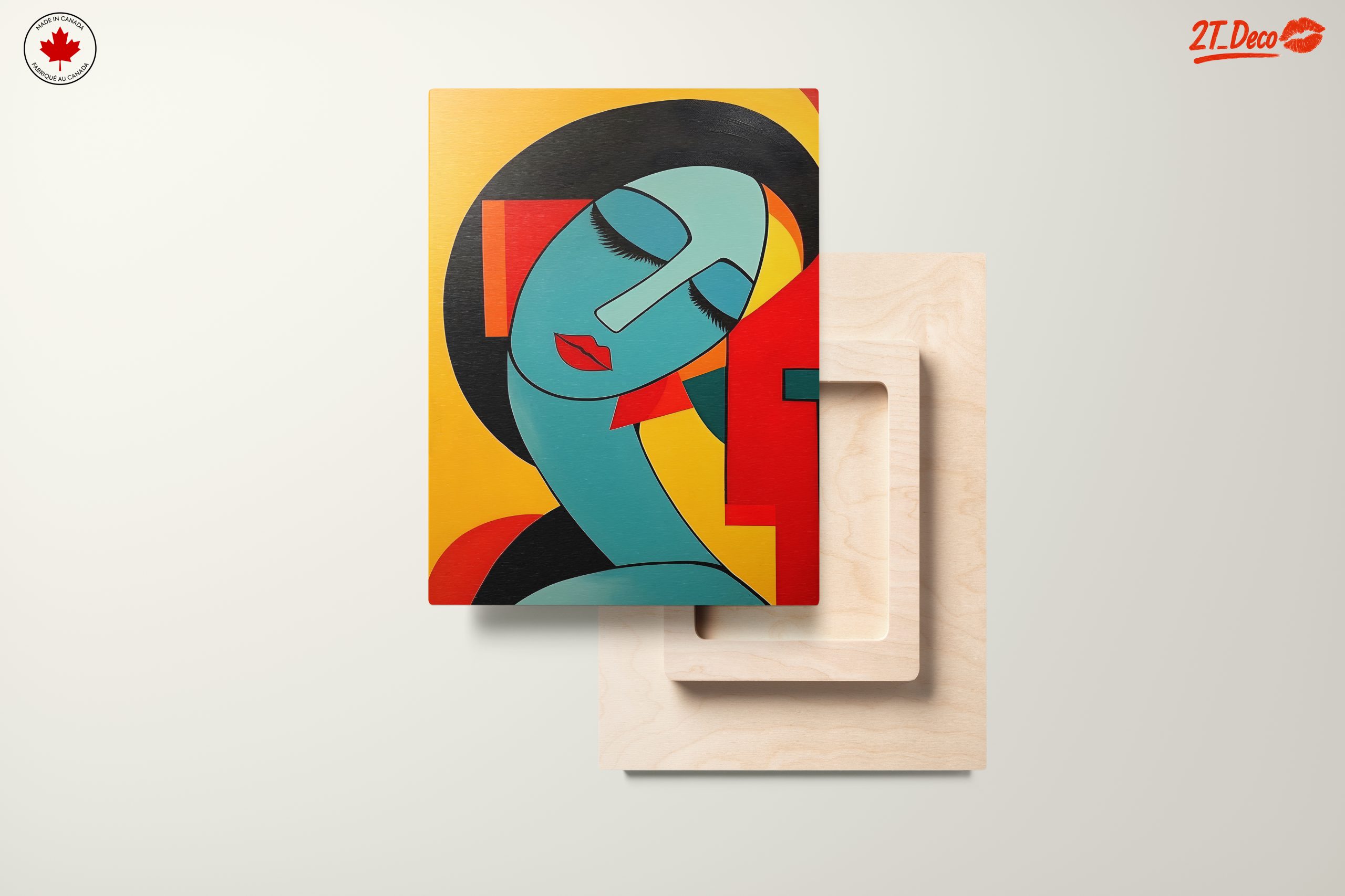 Vibrant Contemporary Portrait of a Figure - Image 11