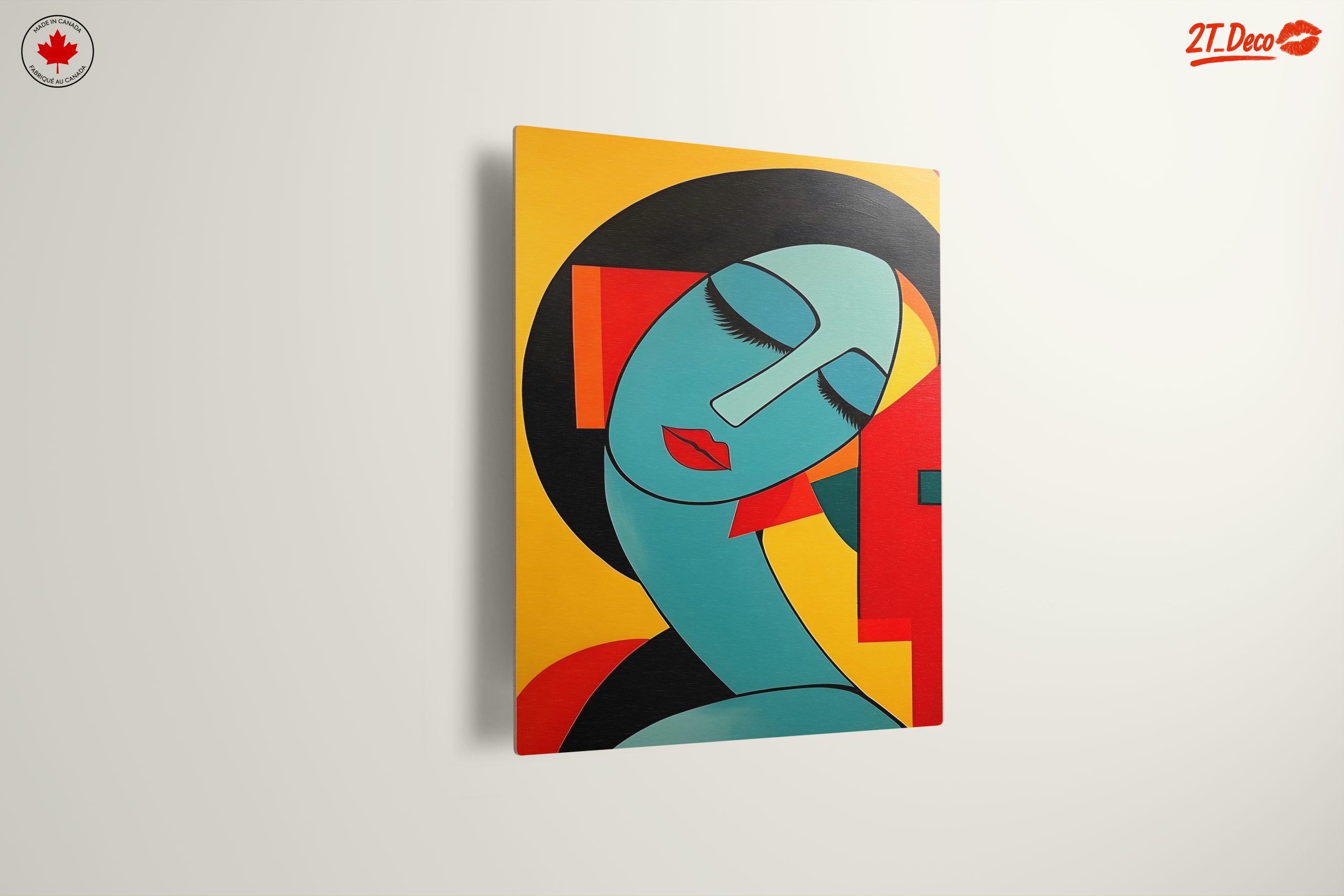 Vibrant Contemporary Portrait of a Figure - Image 13