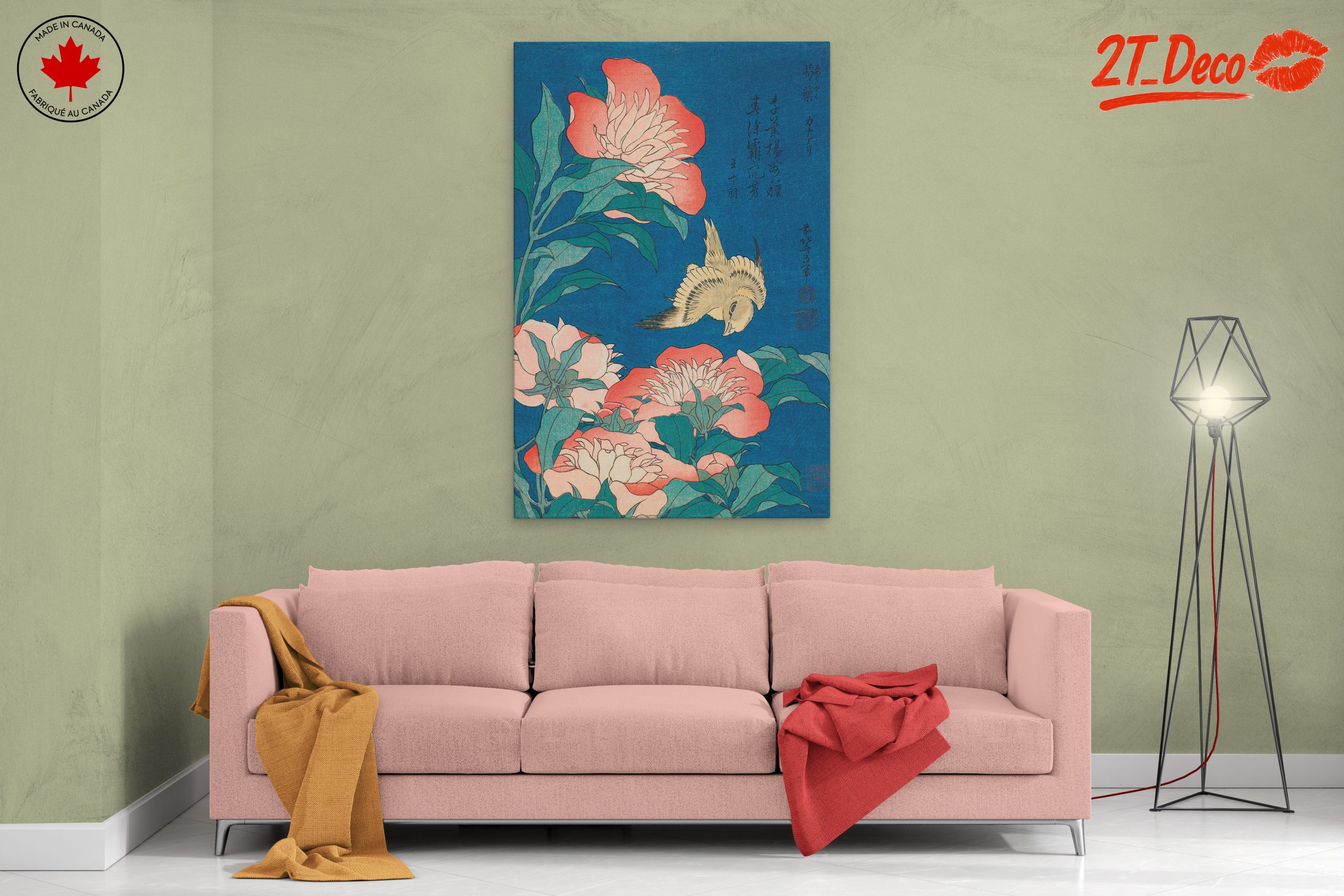 Colorful Botanical Floral Artwork 2 - Image 2