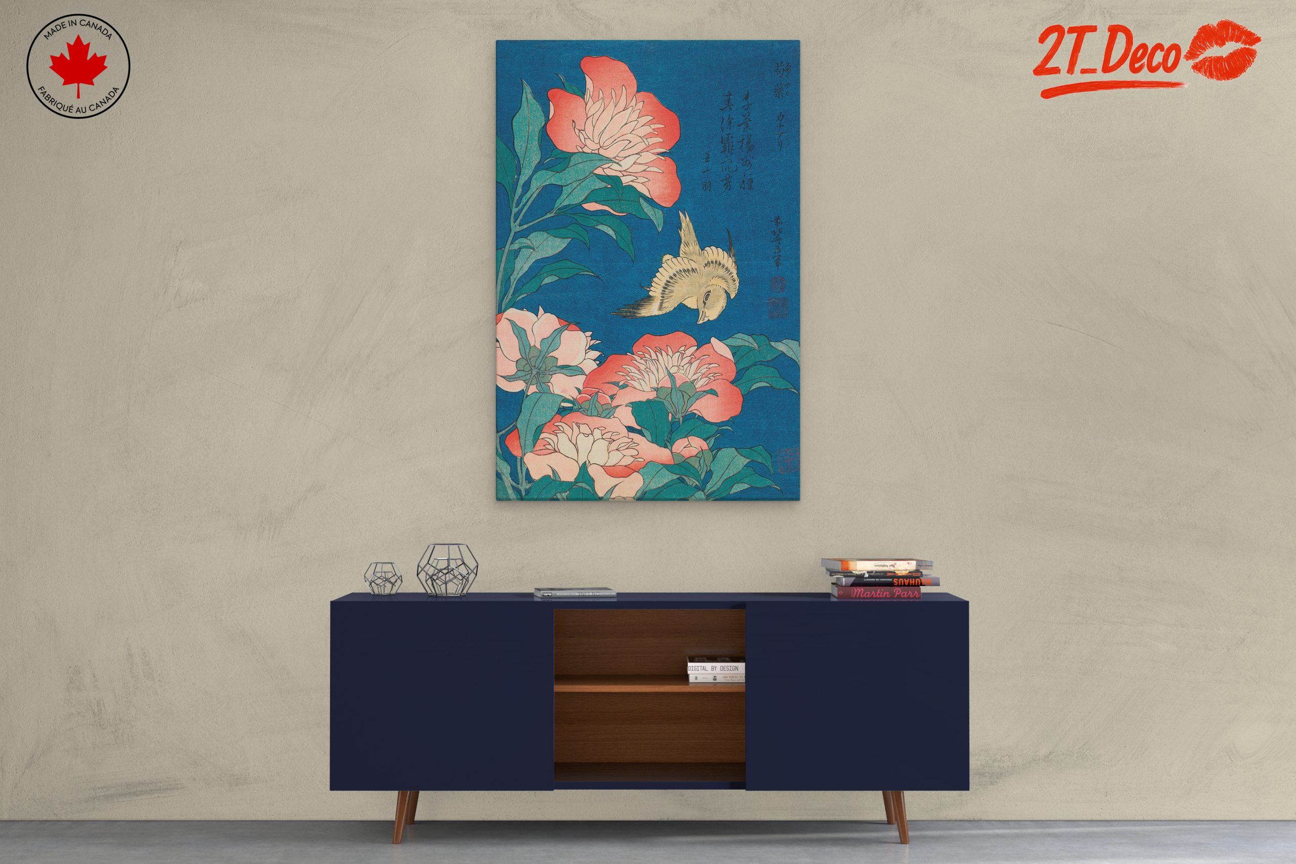 Colorful Botanical Floral Artwork 2 - Image 3