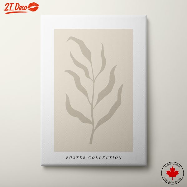 Elegant Botanical Leaf Art for Modern Decor 2
