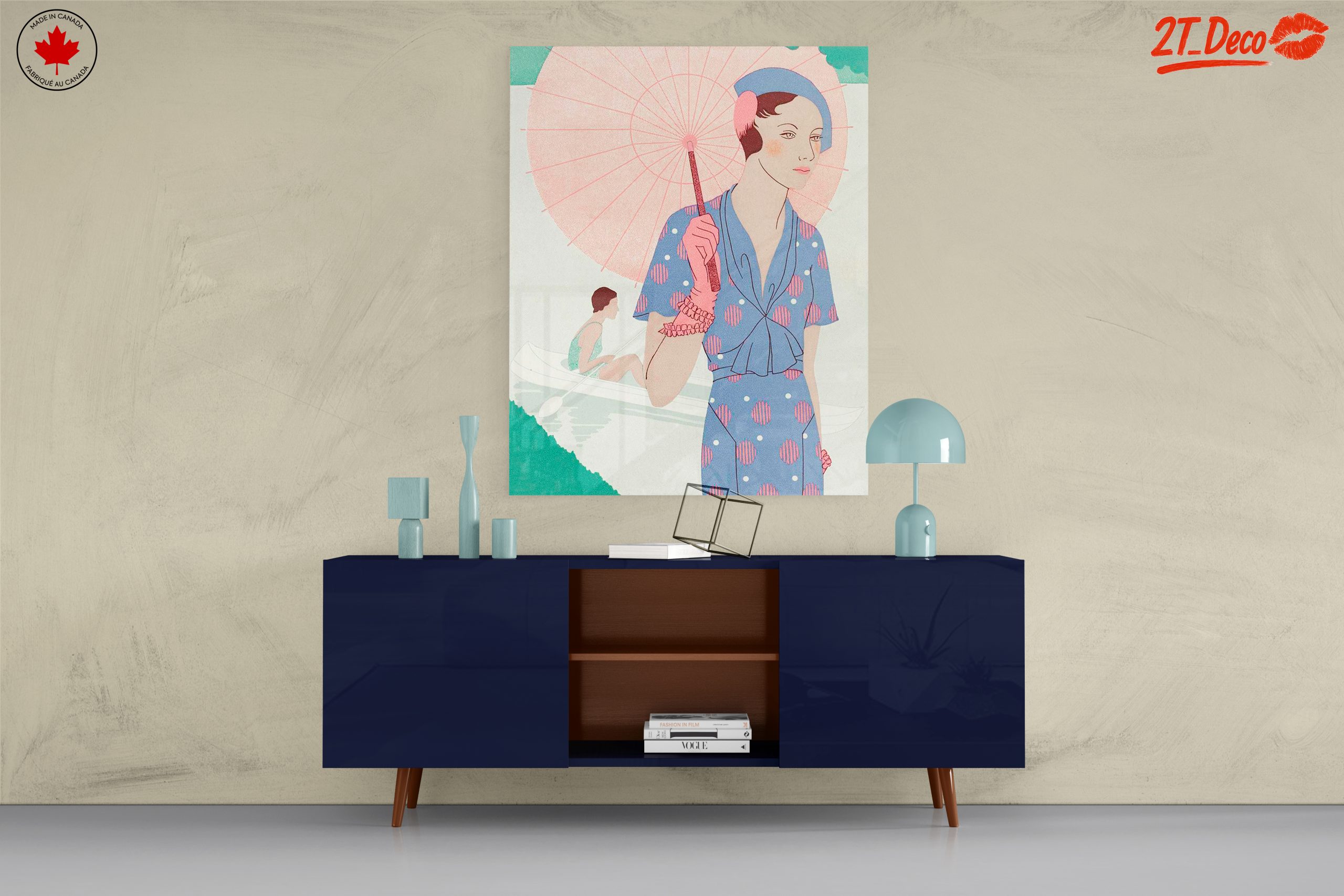 Stylized Vintage Women Portrait Art - Image 8