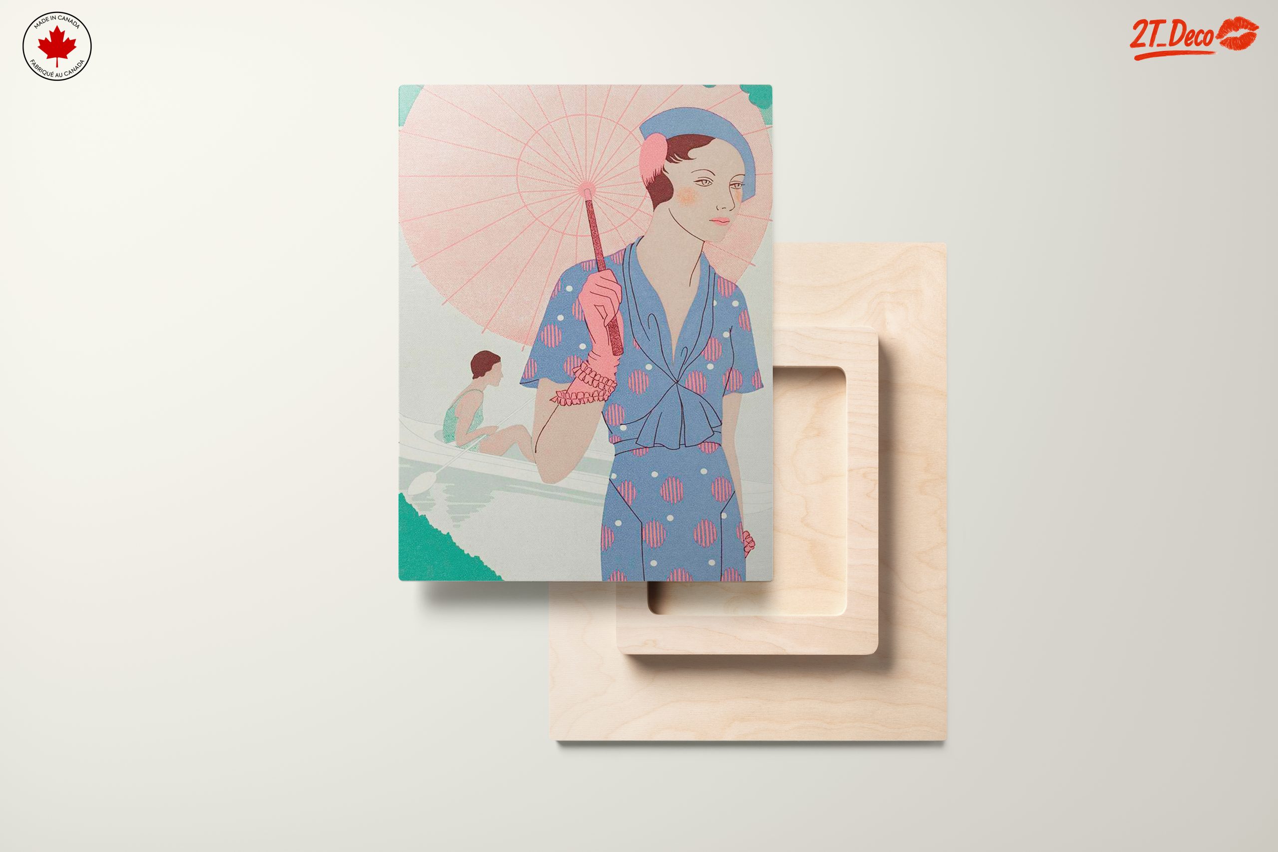 Stylized Vintage Women Portrait Art - Image 11