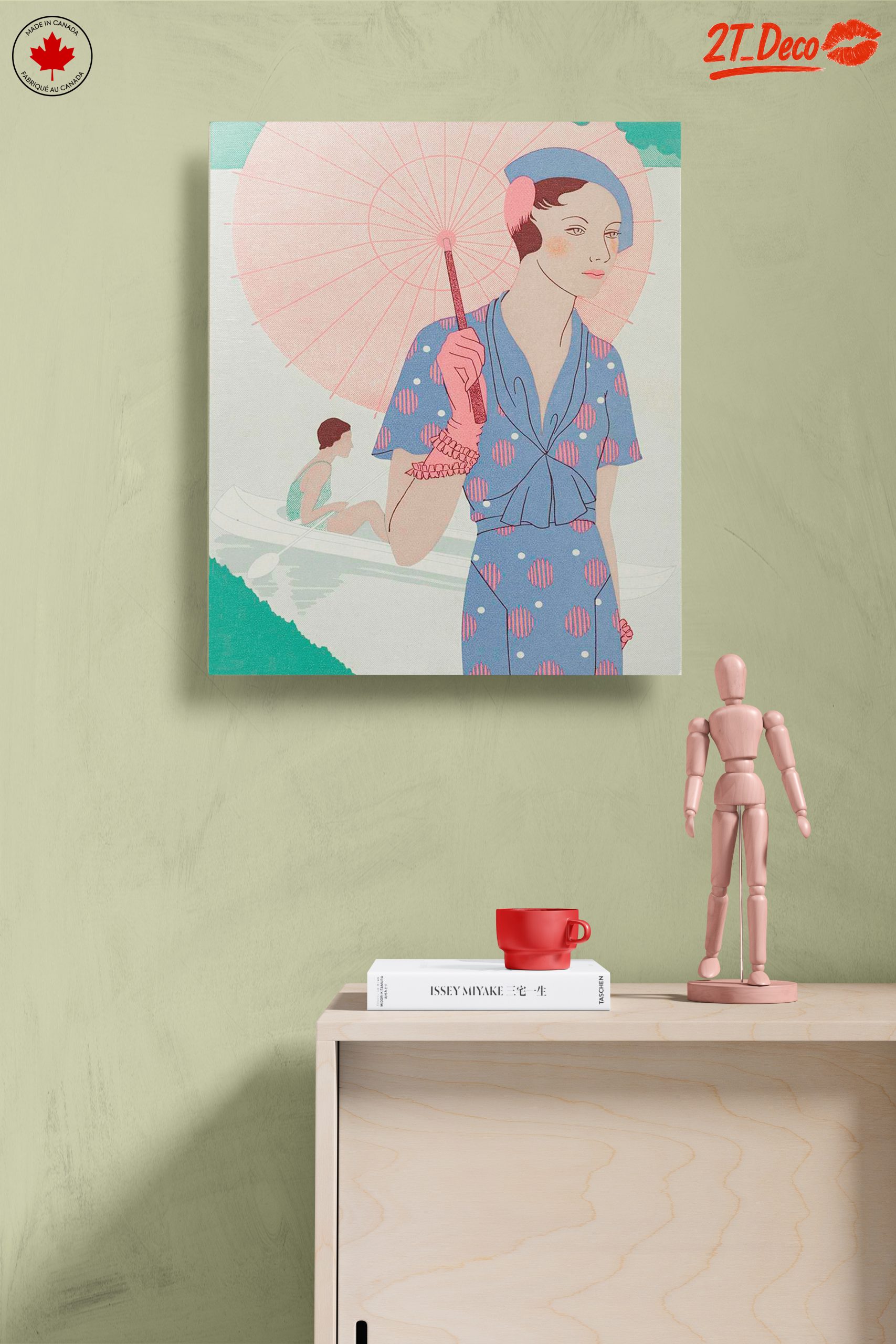 Stylized Vintage Women Portrait Art - Image 14
