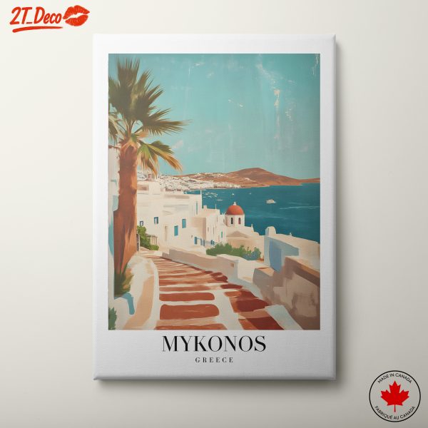 Discover Mykonos Landscape Art