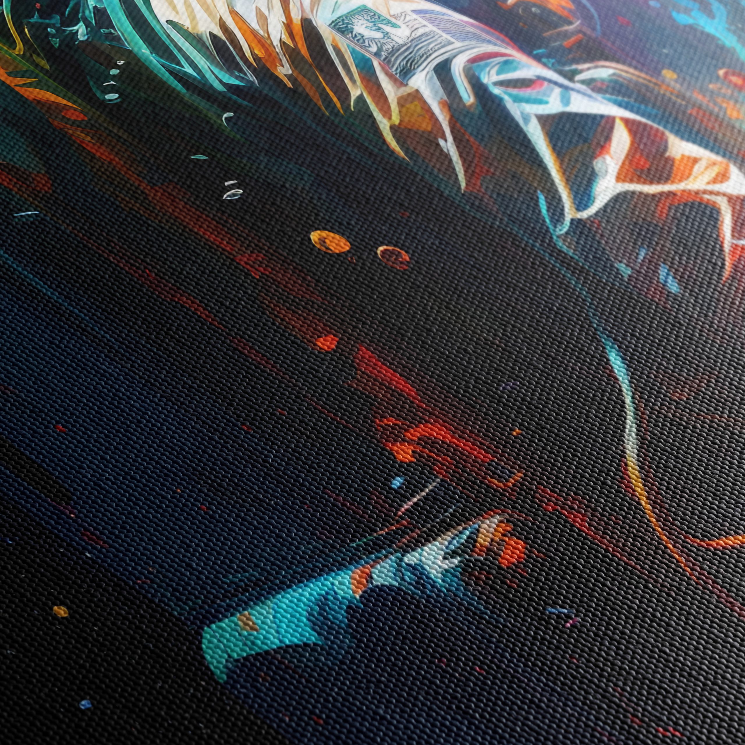 Vibrant Astronaut in Cosmic Space 2 - Image 5
