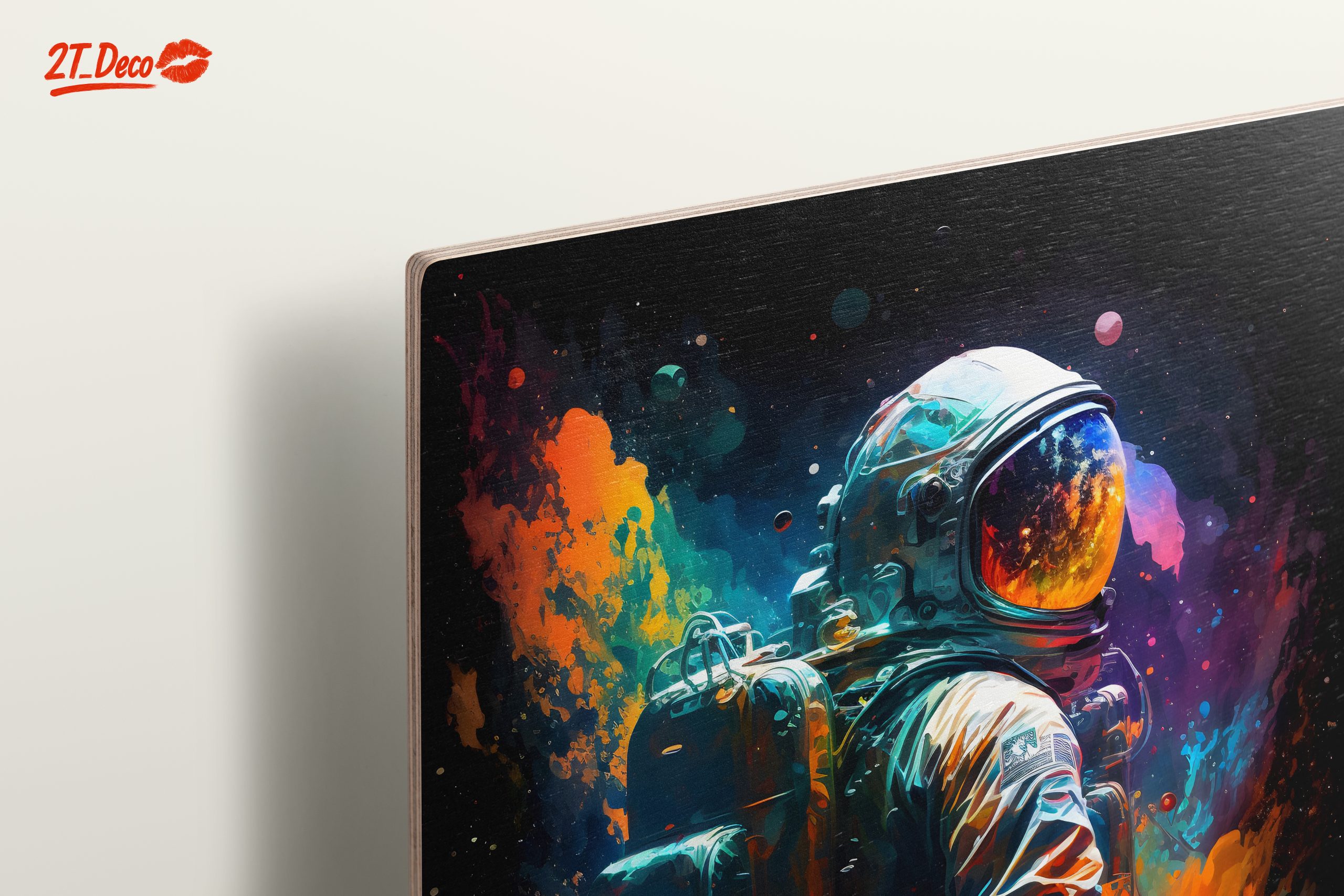 Vibrant Astronaut in Cosmic Space 2 - Image 15