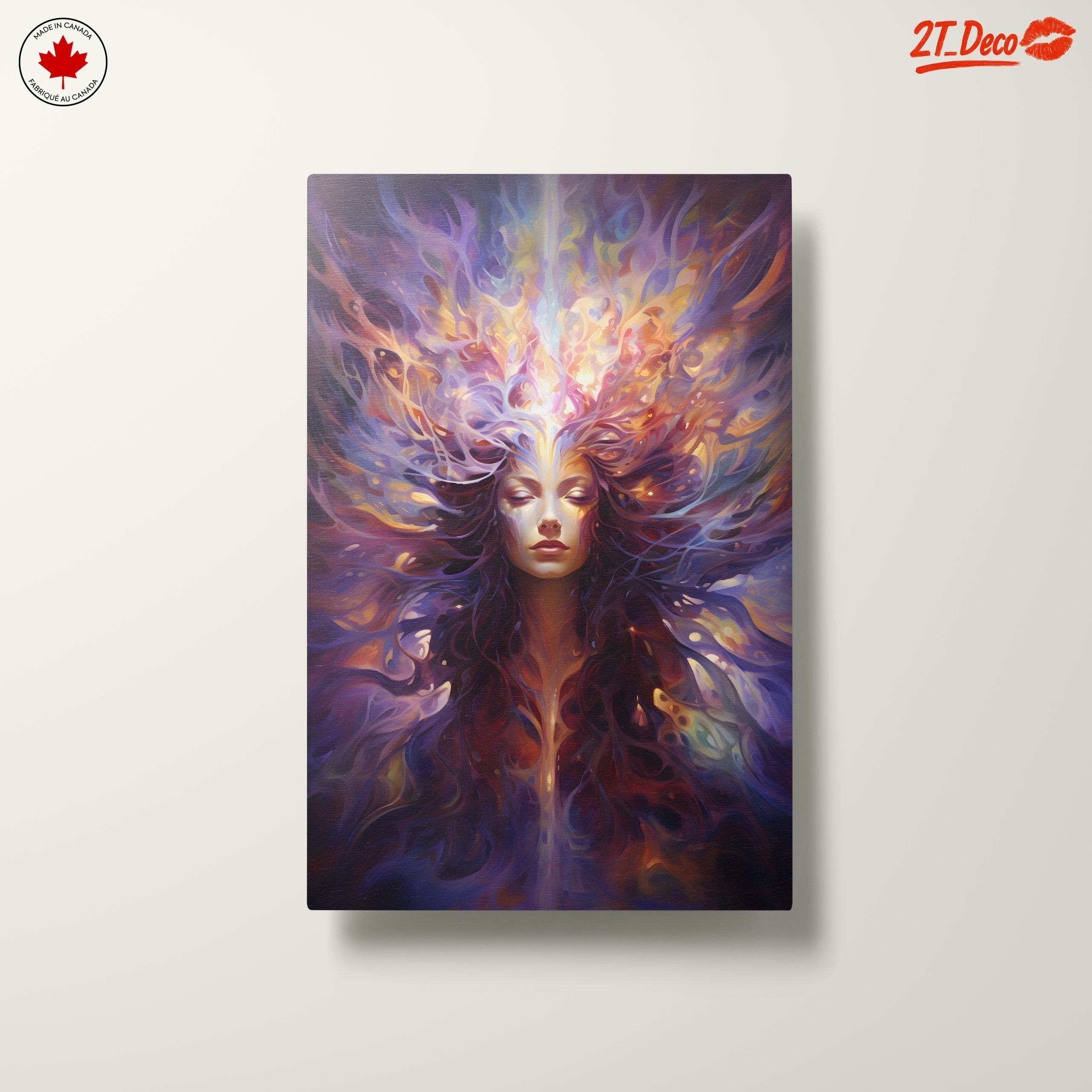 Abstract Contemporary Portrait with Vibrant Colors - Image 10