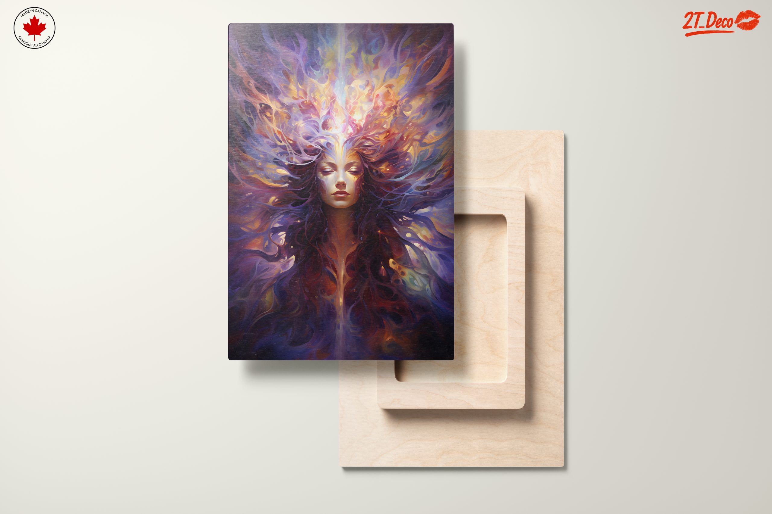Abstract Contemporary Portrait with Vibrant Colors - Image 11