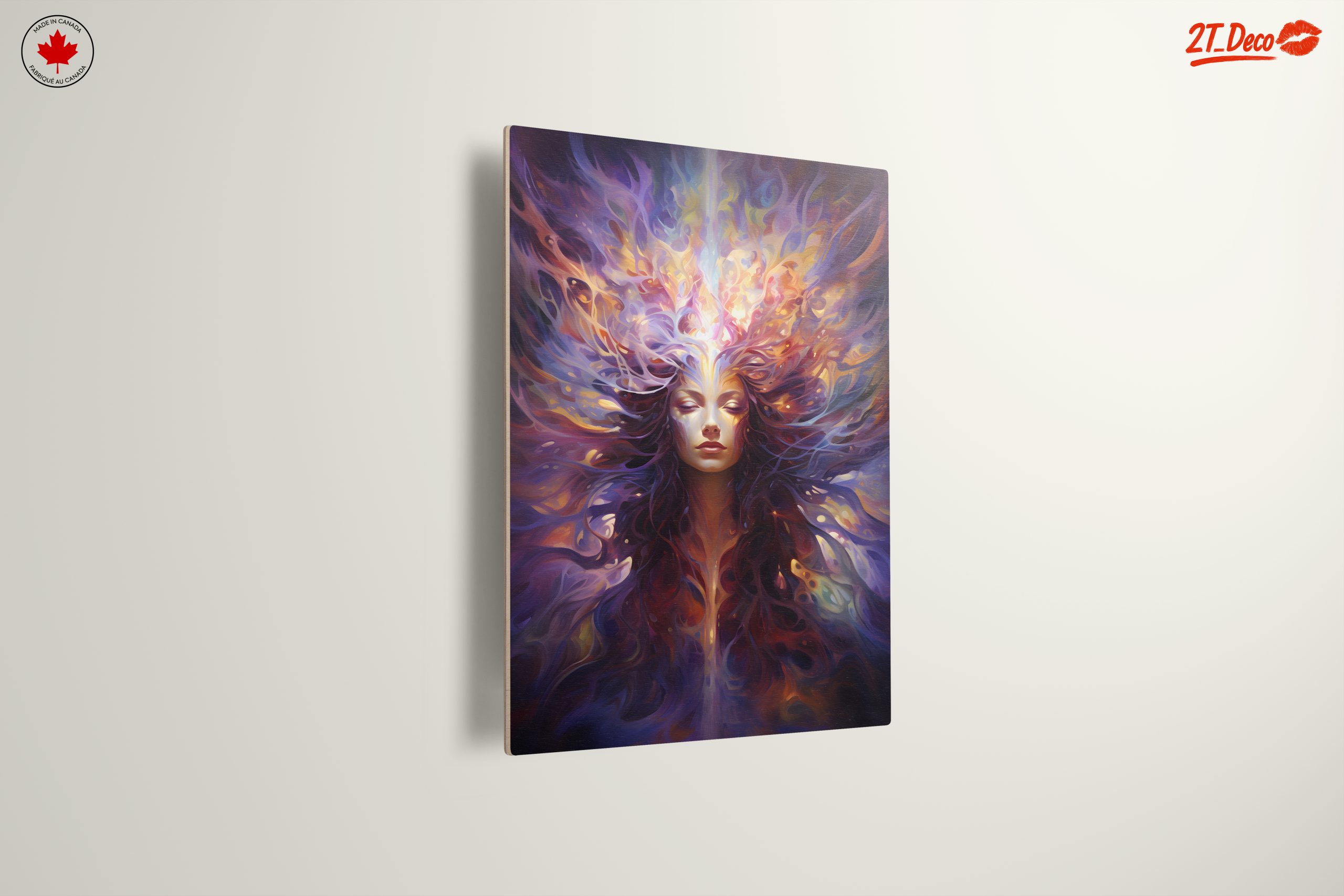 Abstract Contemporary Portrait with Vibrant Colors - Image 13