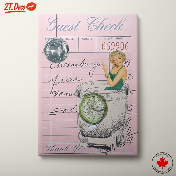 Whimsical Vintage Diner Illustration