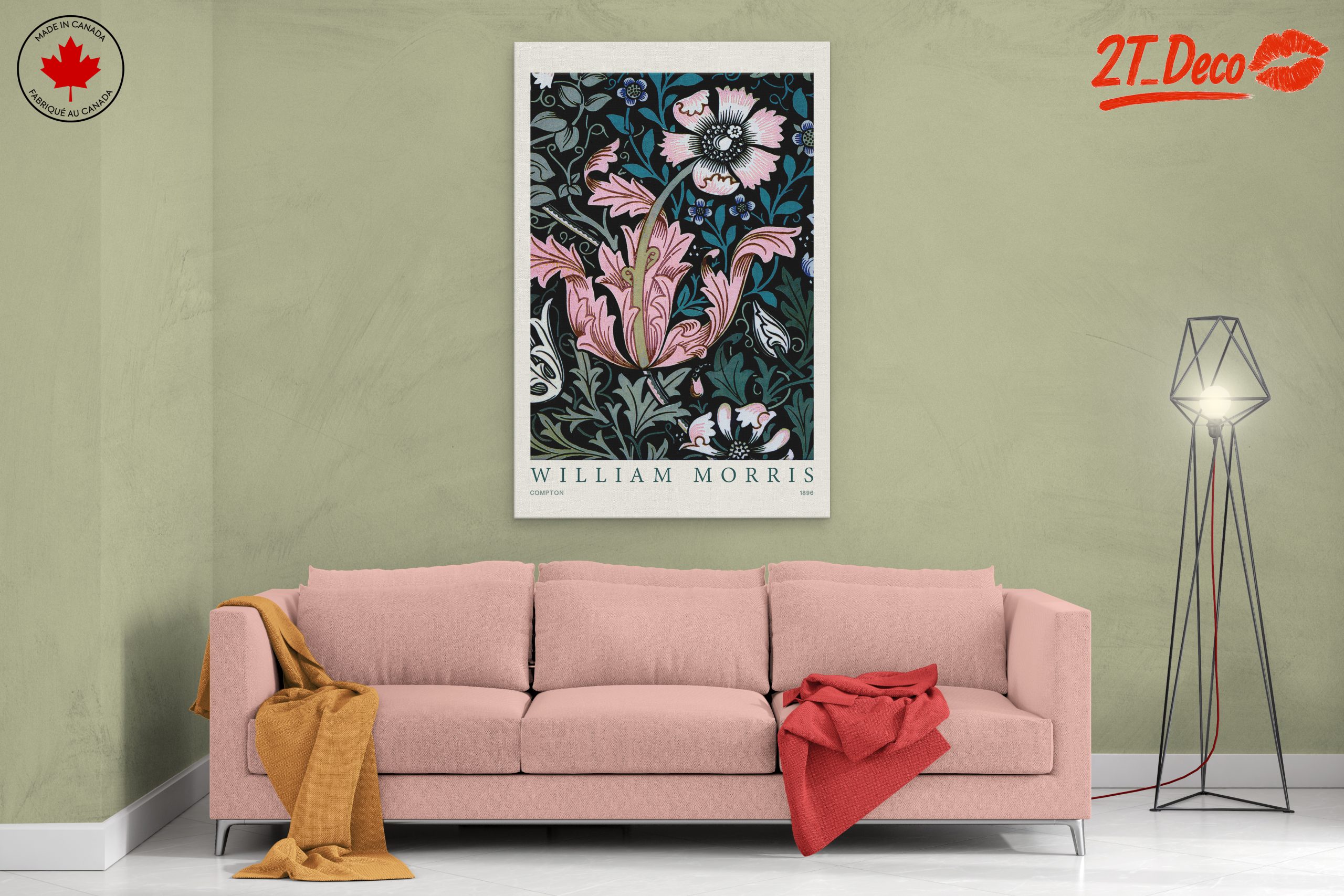William Morris Floral Design Artwork - Image 2