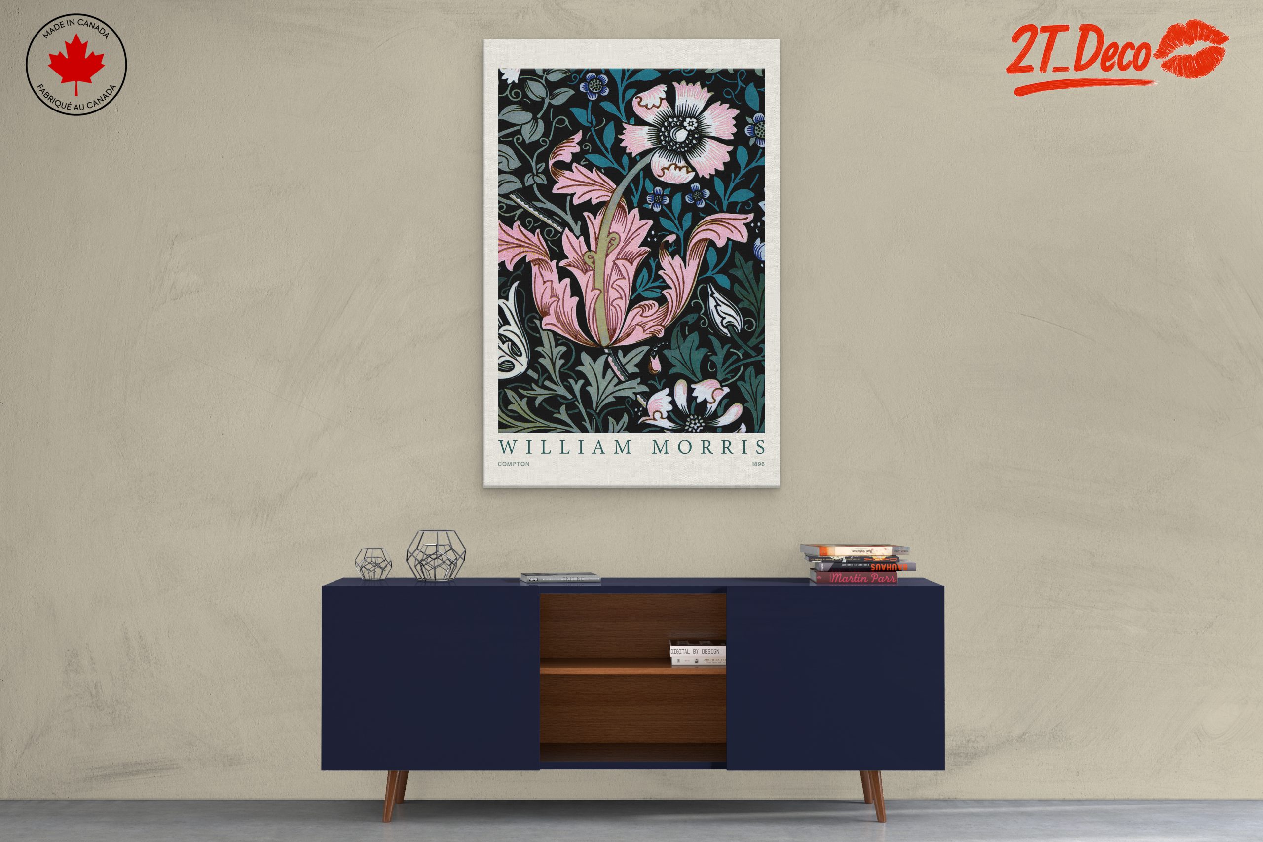 William Morris Floral Design Artwork - Image 3