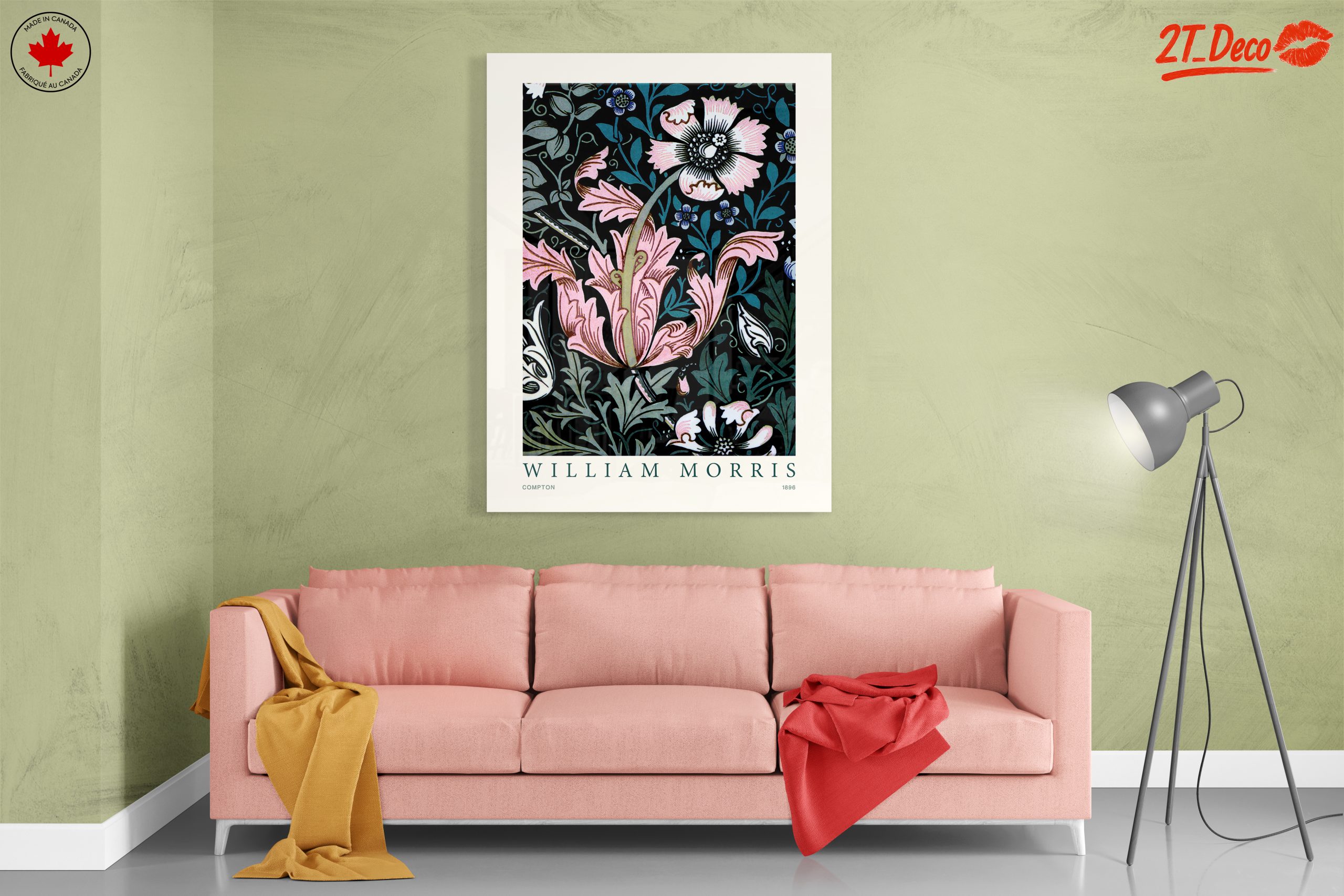 William Morris Floral Design Artwork - Image 7