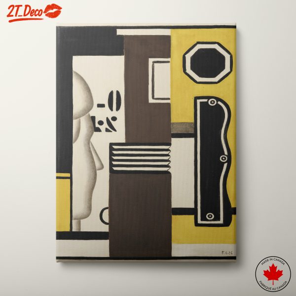 Contemporary Abstract Style Figure Art