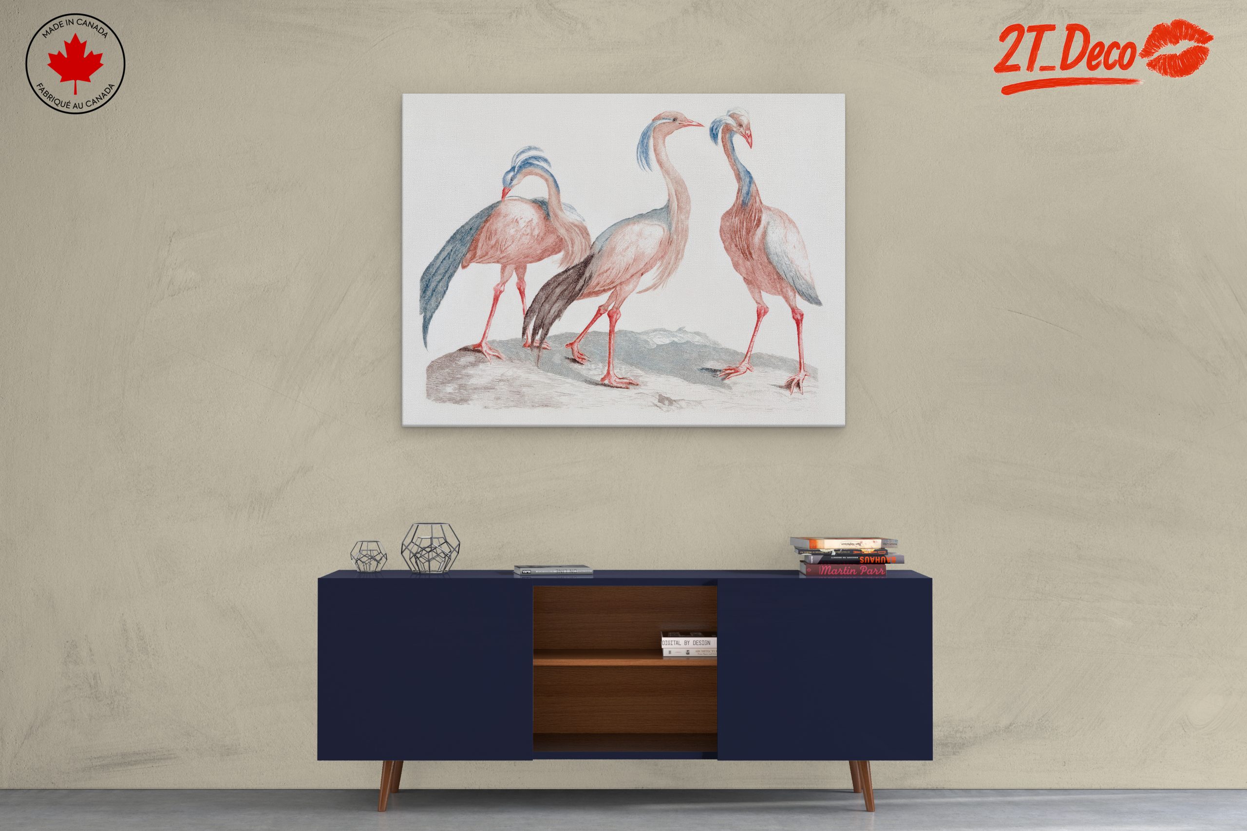 Elegant Bird Illustrations in Soft Hues - Image 3