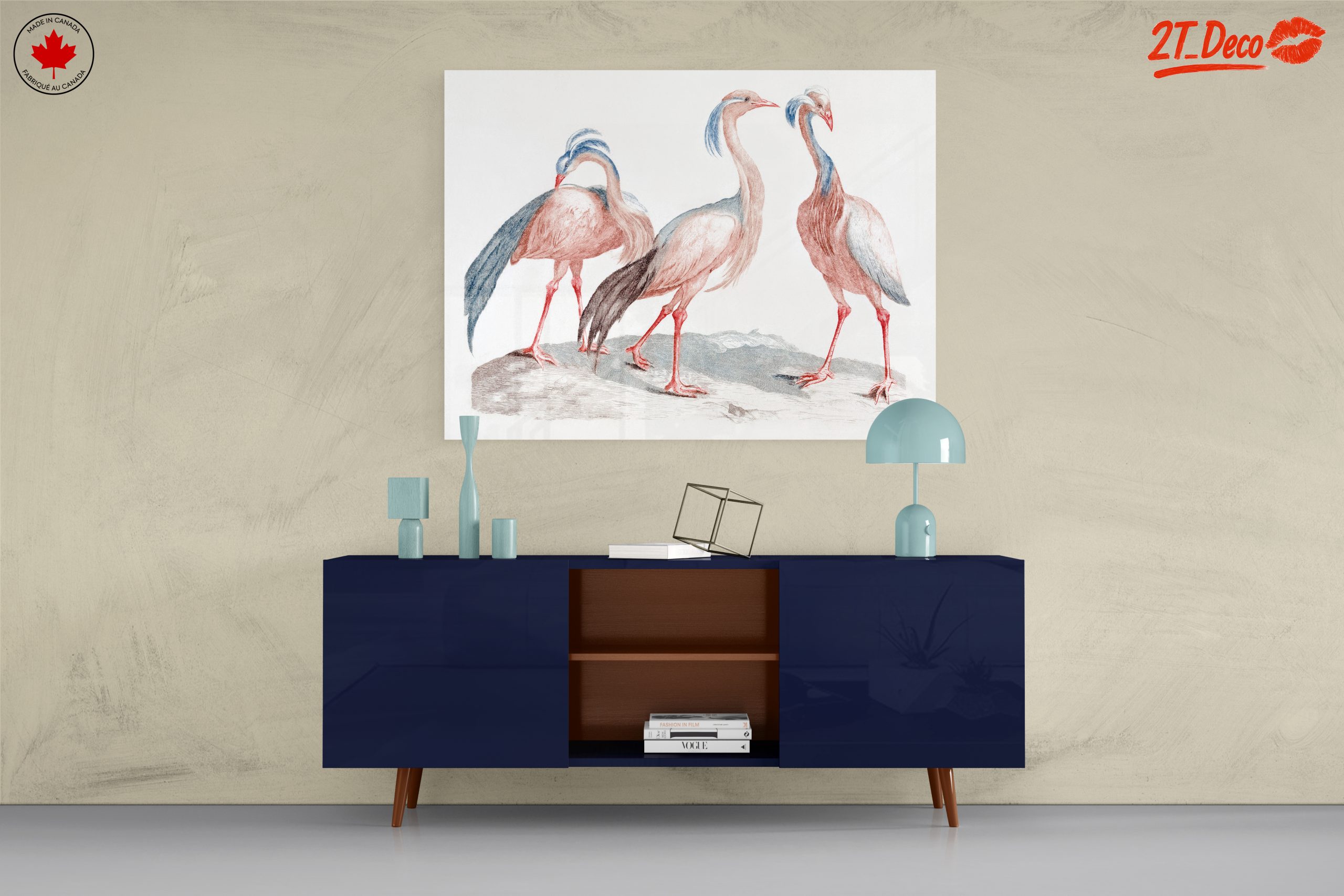 Elegant Bird Illustrations in Soft Hues - Image 8