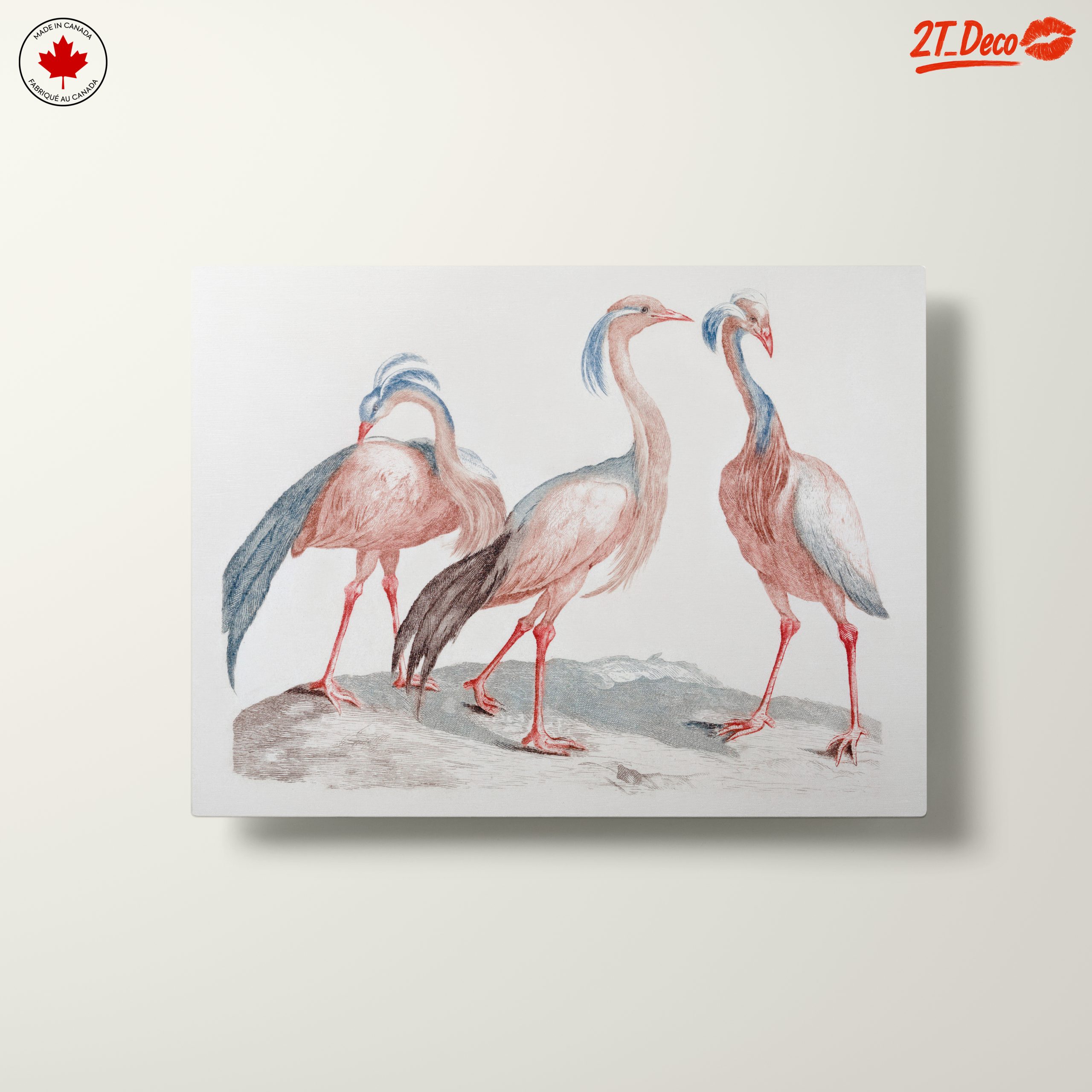 Elegant Bird Illustrations in Soft Hues - Image 10