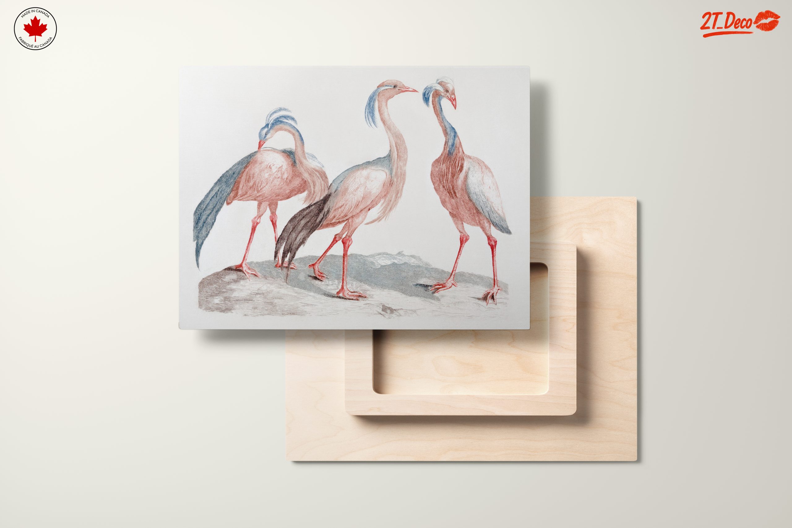 Elegant Bird Illustrations in Soft Hues - Image 11
