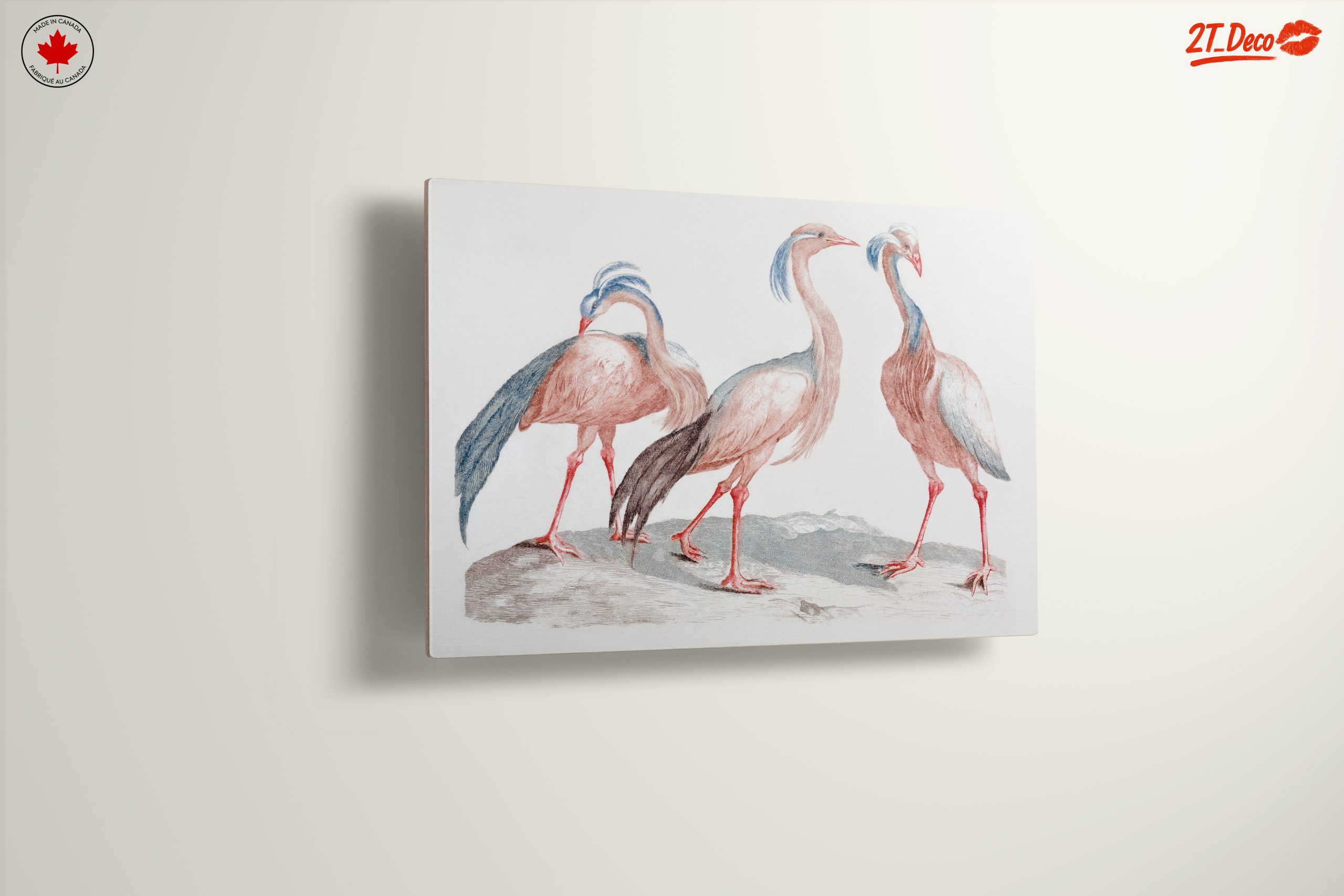 Elegant Bird Illustrations in Soft Hues - Image 13